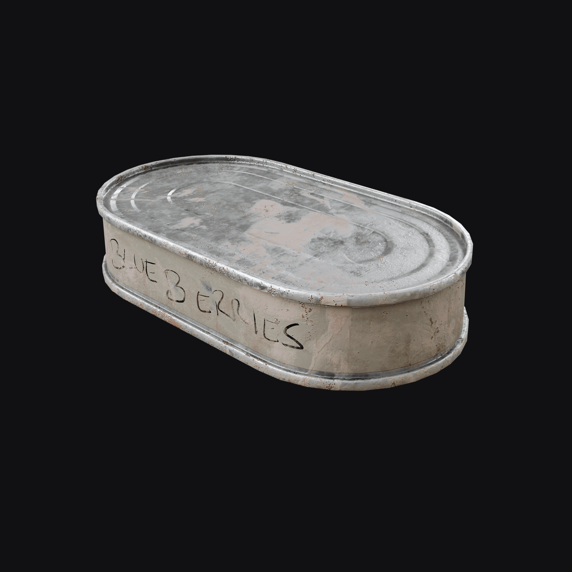 Can D, free Blender 3D model render