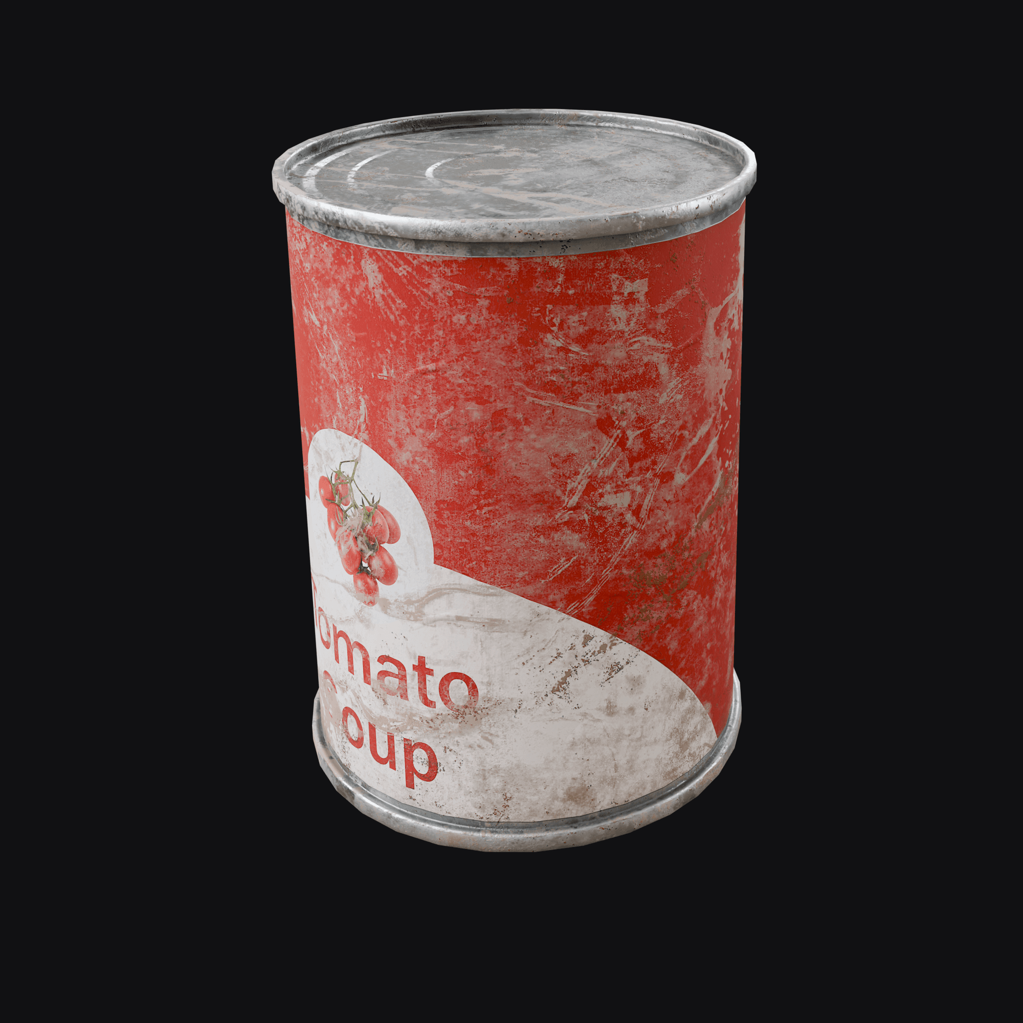 Can E, free Blender 3D model render