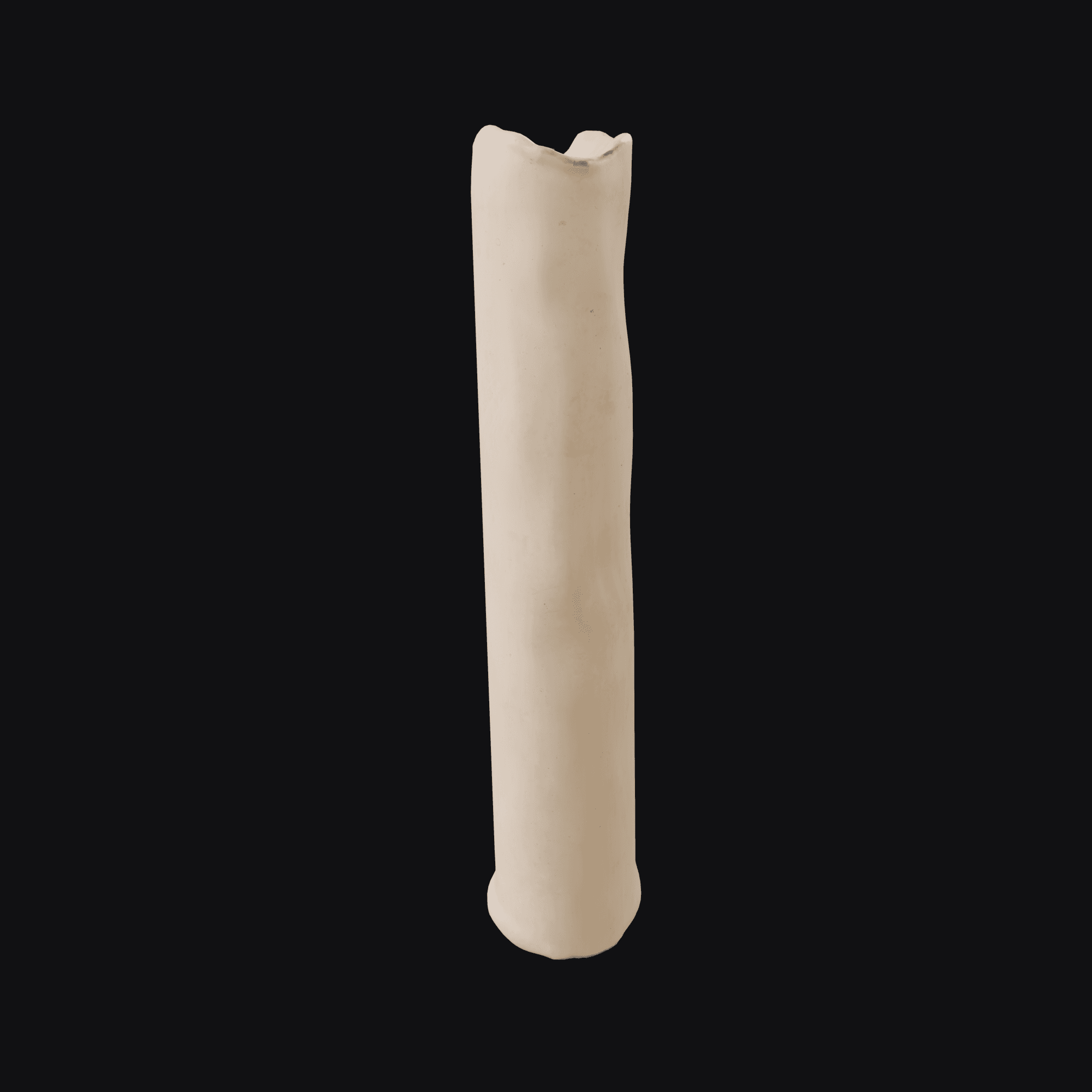 Candle B, free Blender 3D model render