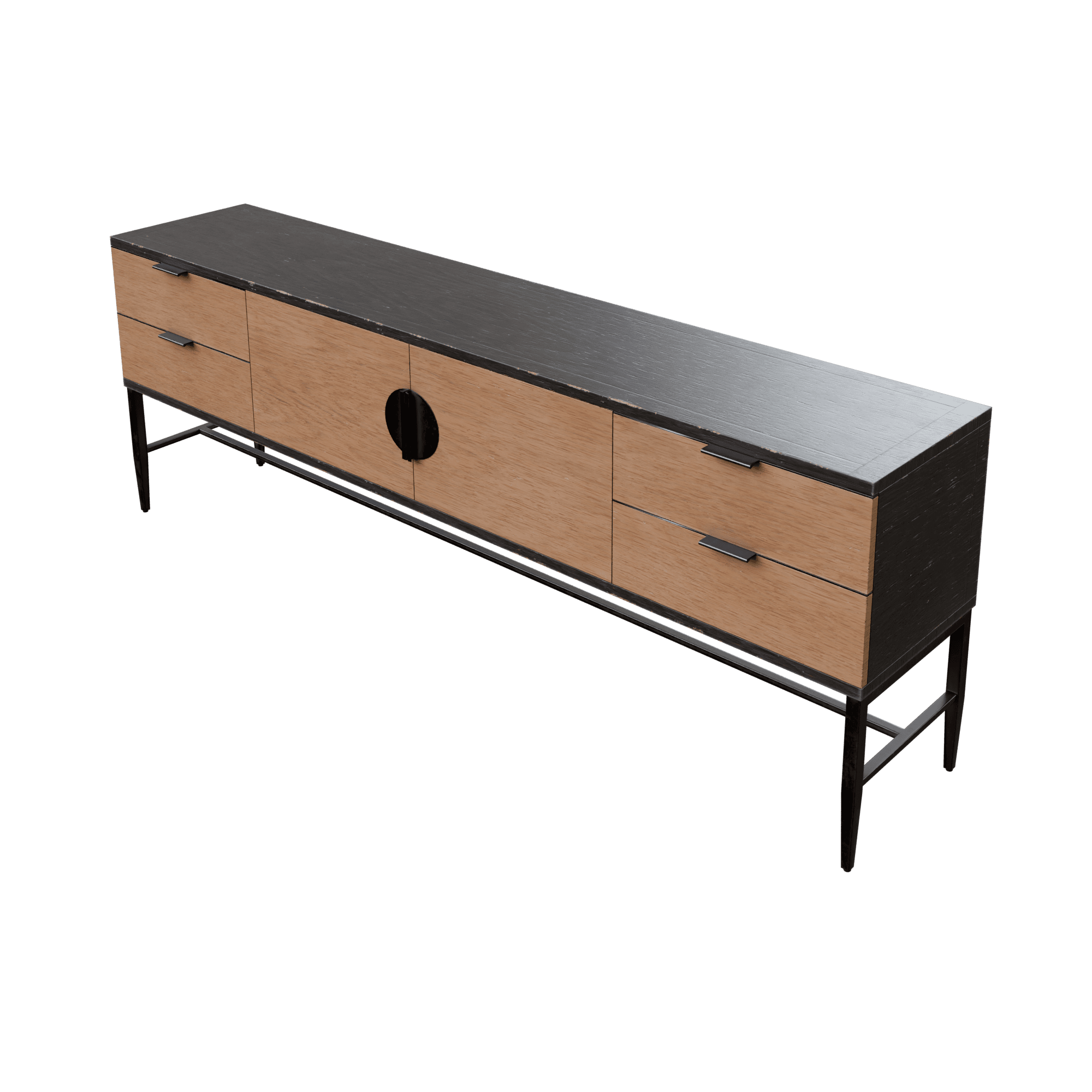 Circle Handle Sideboard