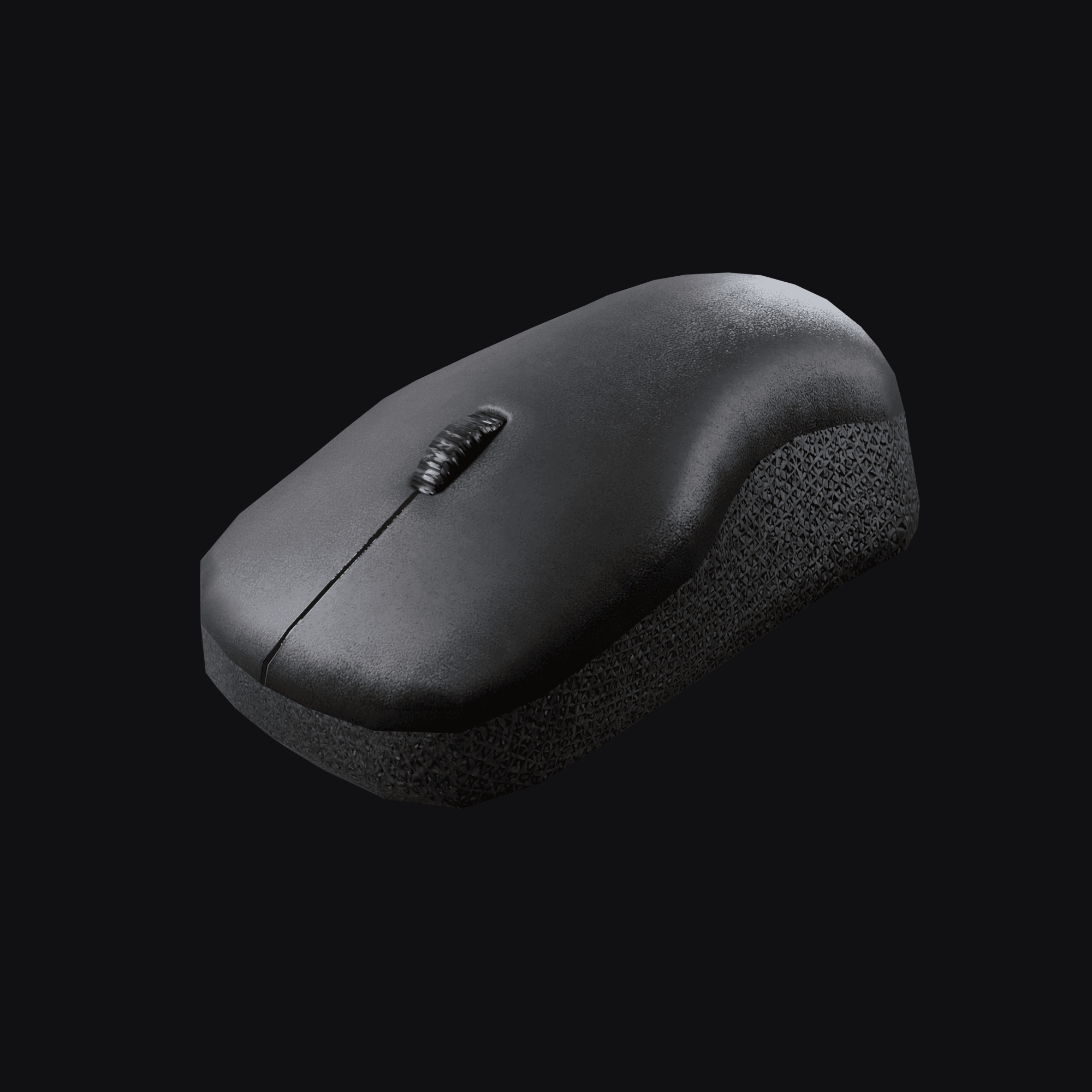 Computer Mouse, free Blender 3D model render