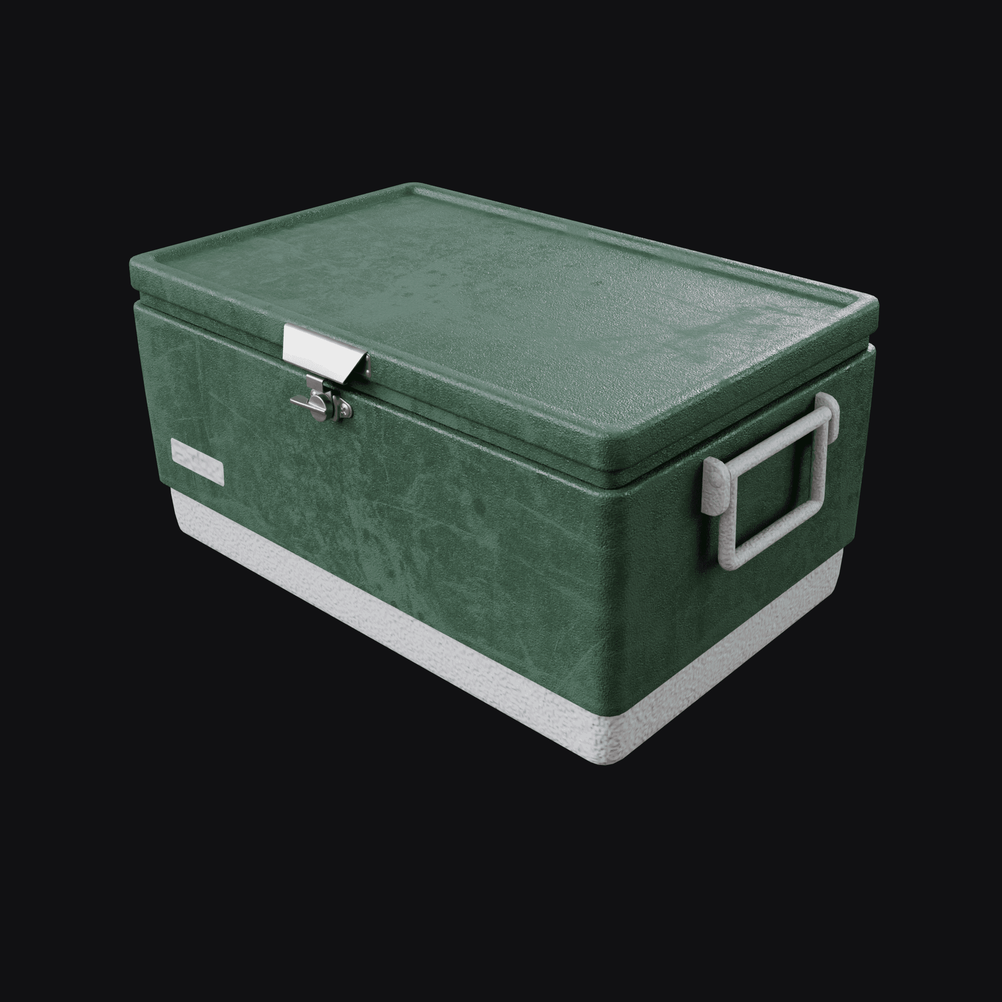 Cooler A, free Blender 3D model render