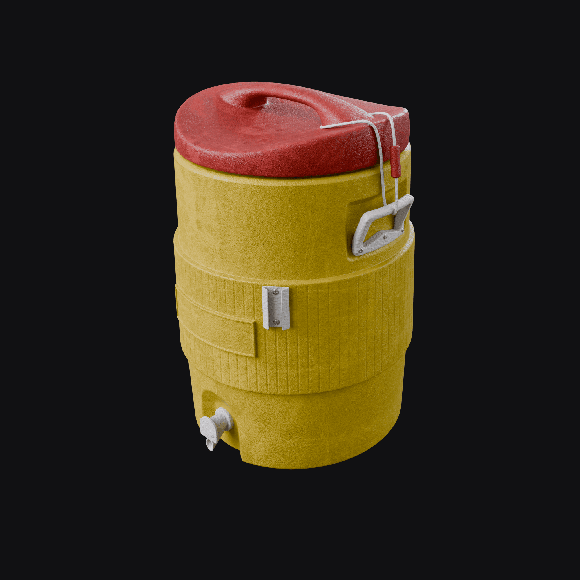 Drink Cooler, free Blender 3D model render