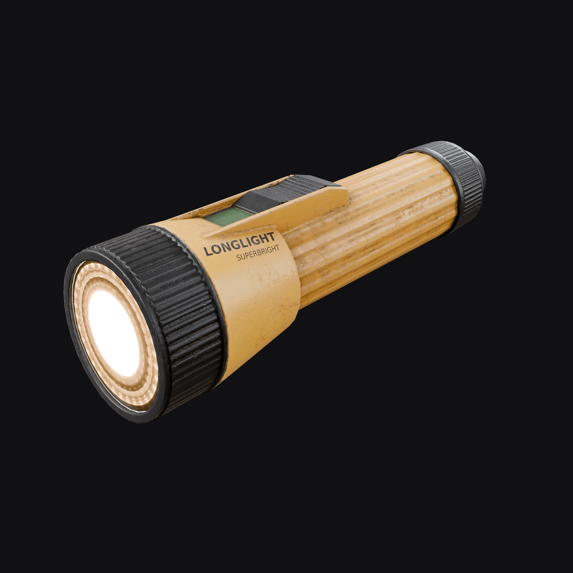 Flashlight, free Blender 3D model render
