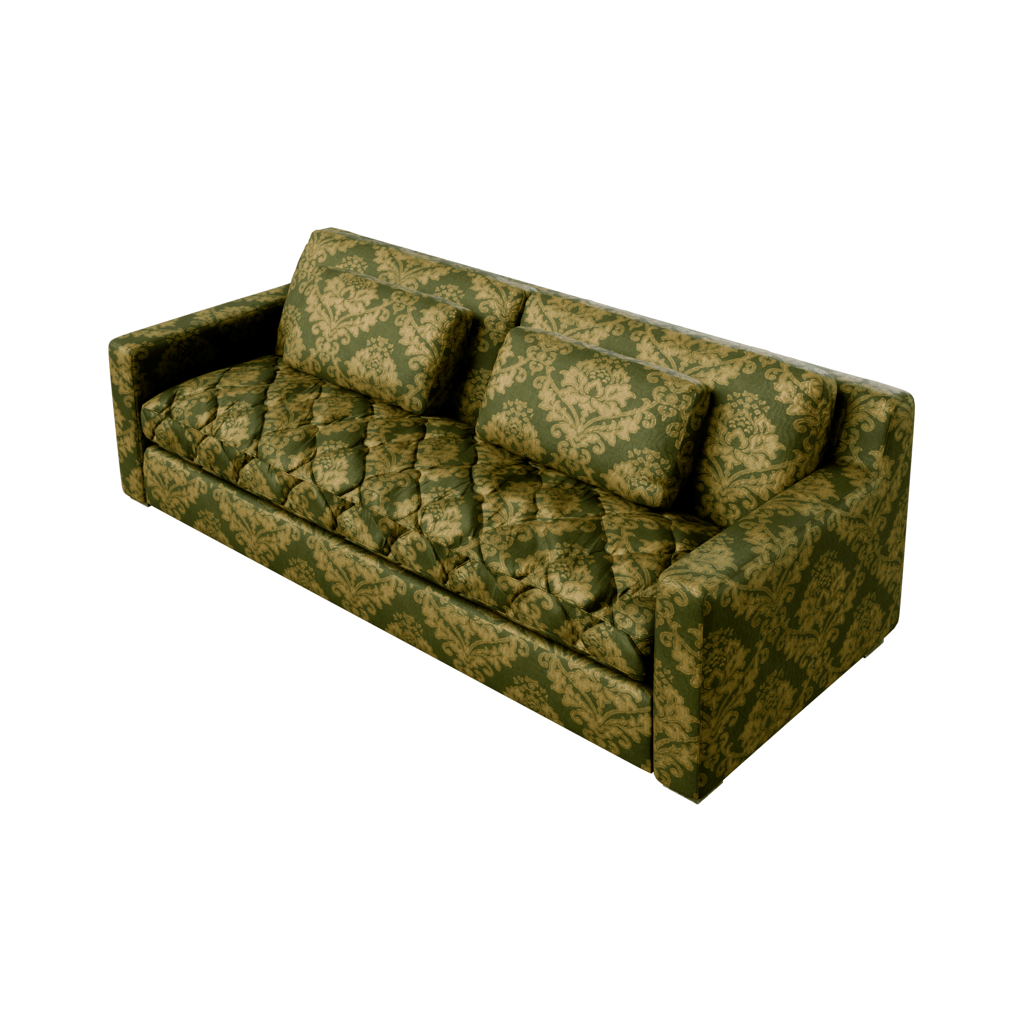 Green Gold Sofa