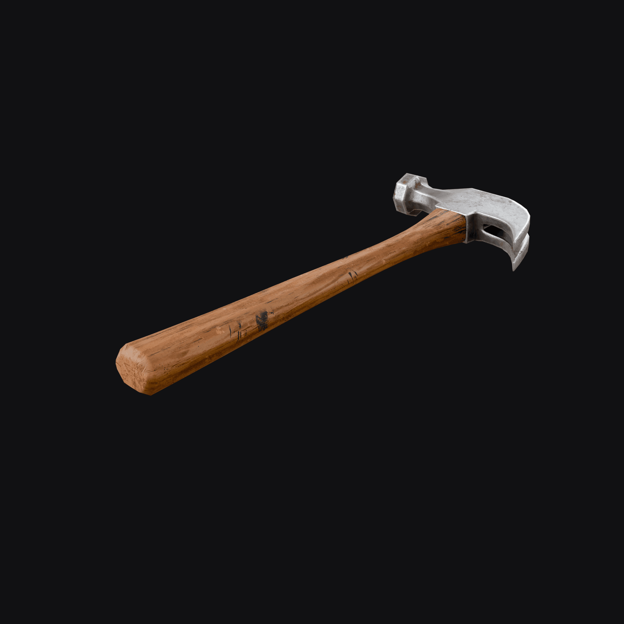 Hammer, free Blender 3D model render
