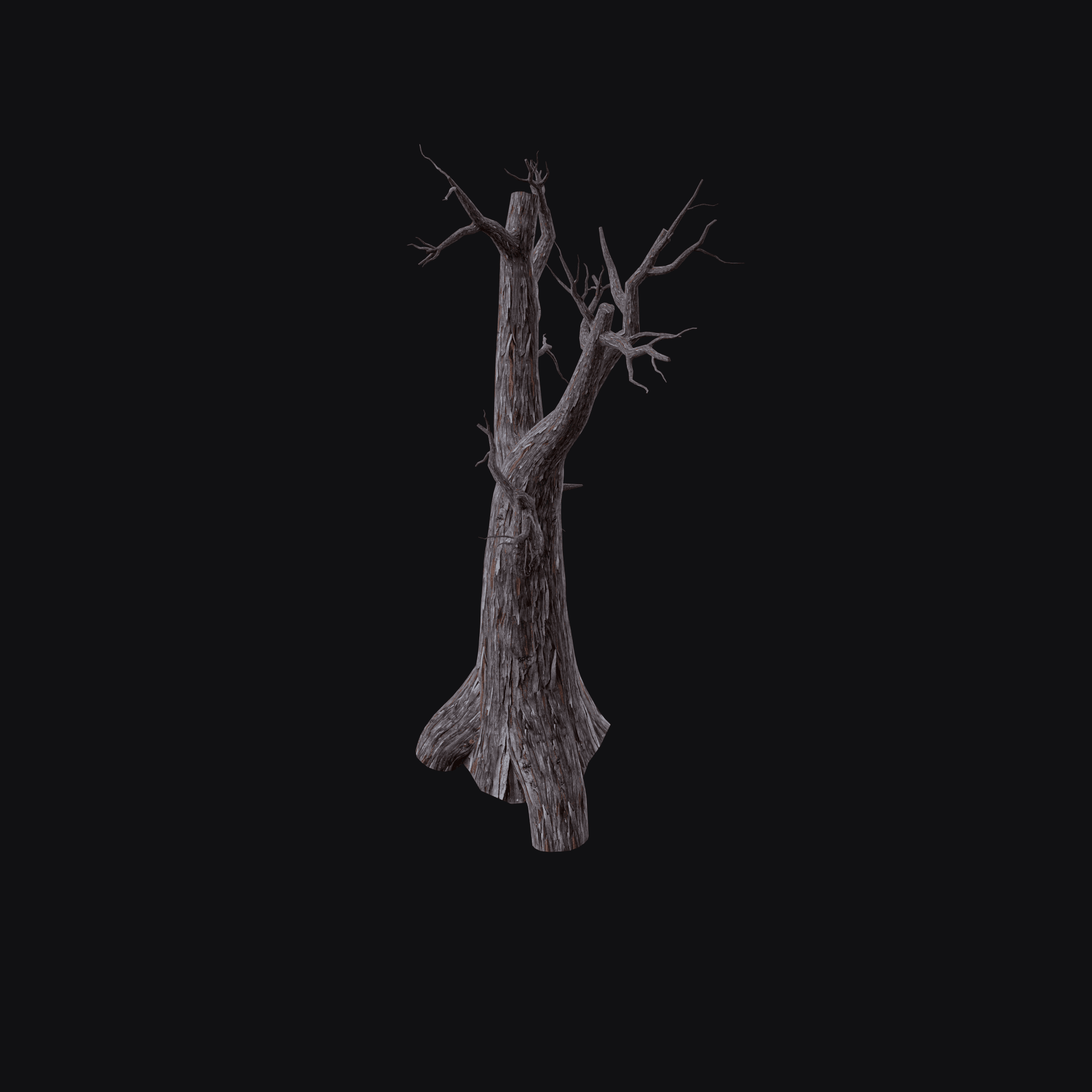 Horror Tree, free Blender 3D model render