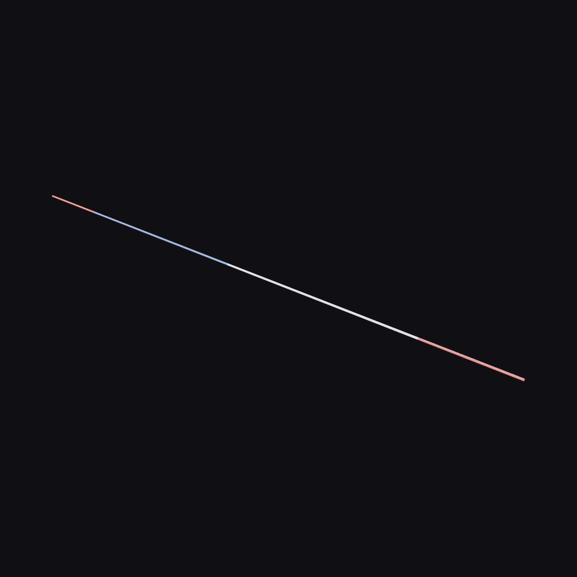 Lane Line, free Blender 3D model render