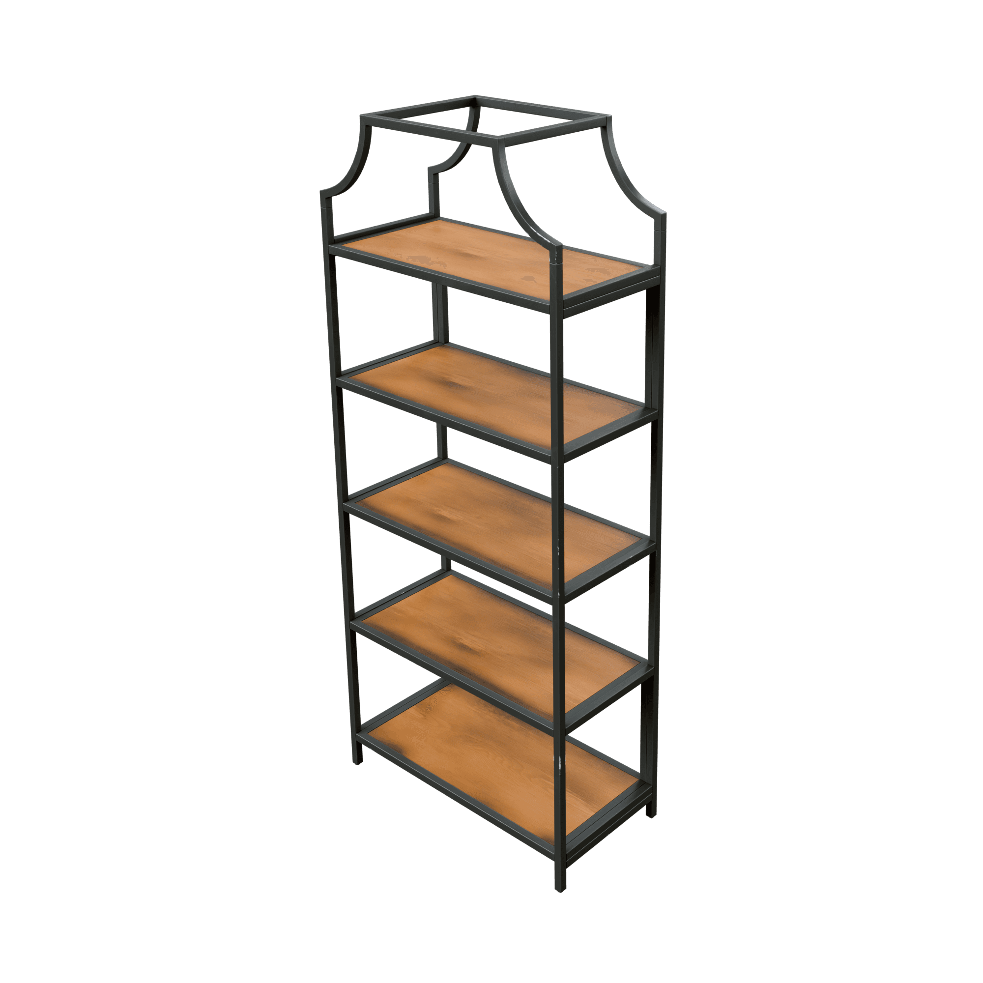 Metal Frame Bookcase