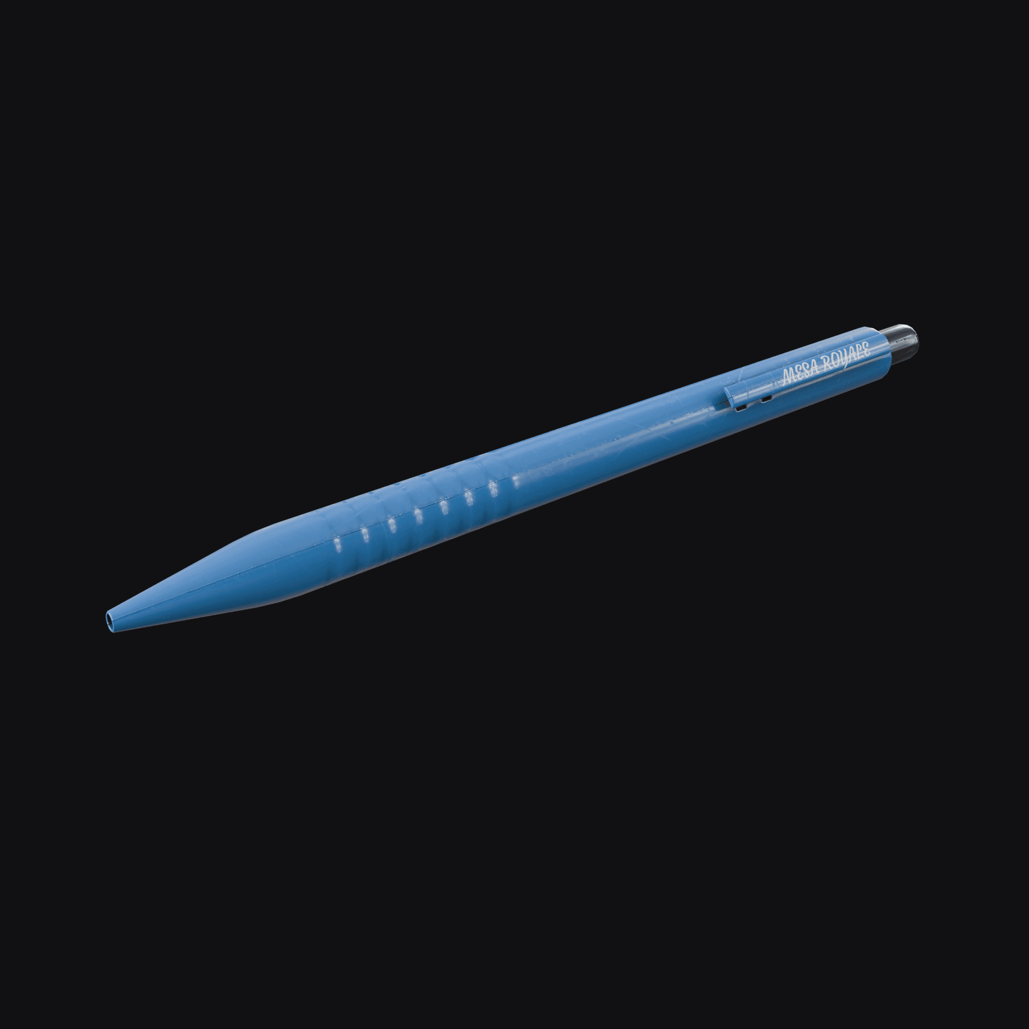 Motel Pen, free Blender 3D model render