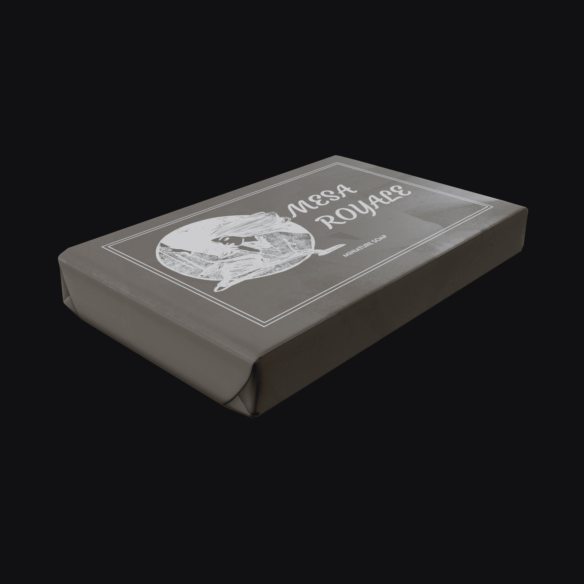 Motel Soap A, free Blender 3D model render