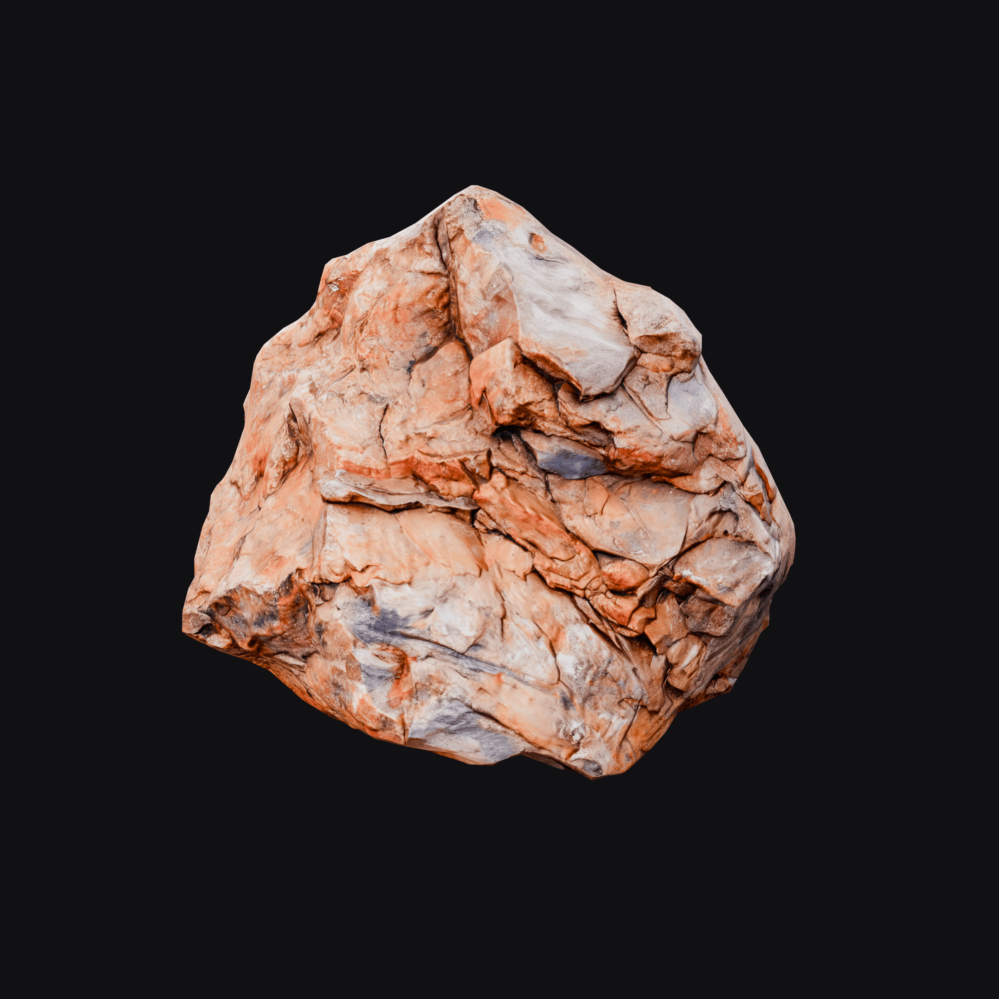 Red Sandstone Boulder