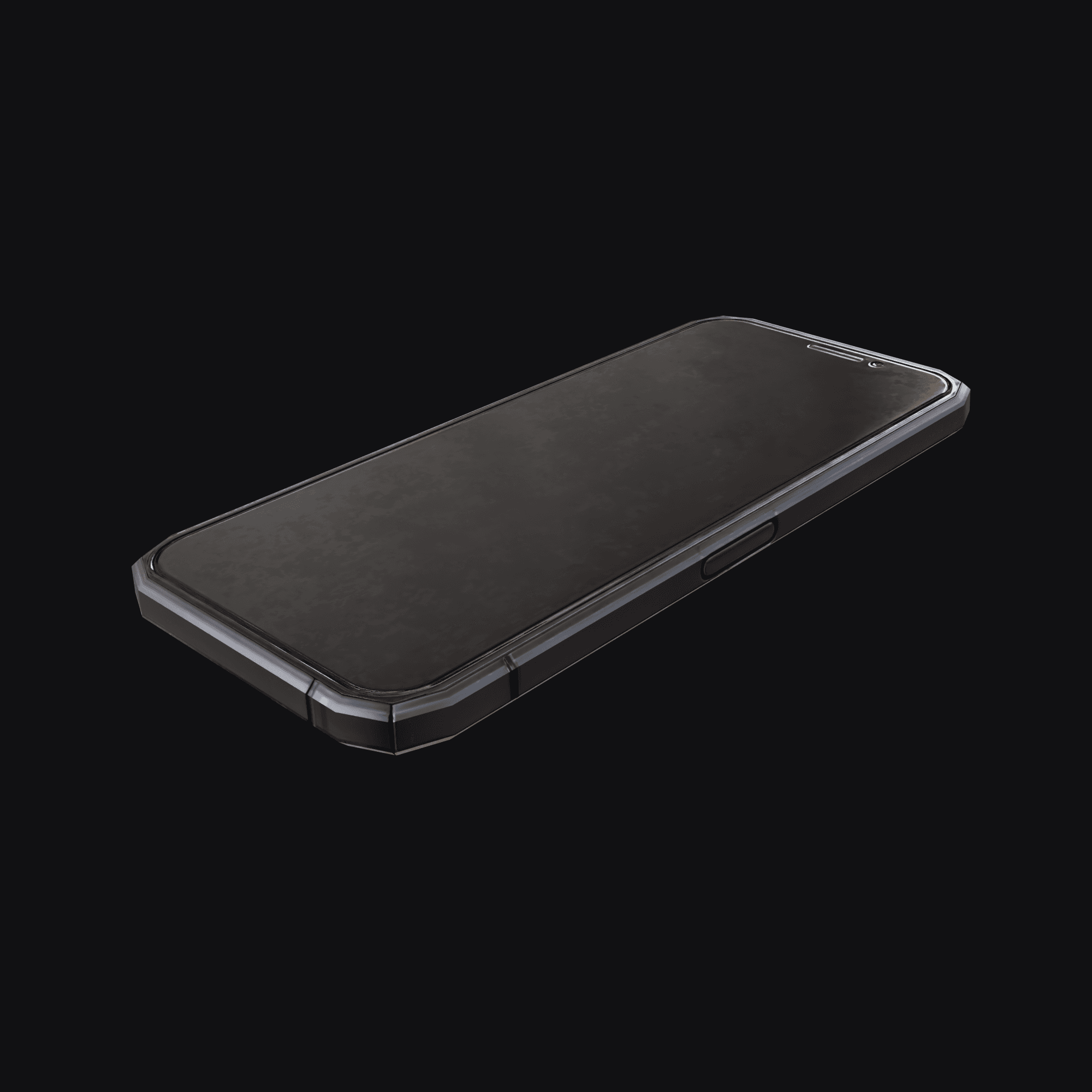 Smart Phone, free Blender 3D model render