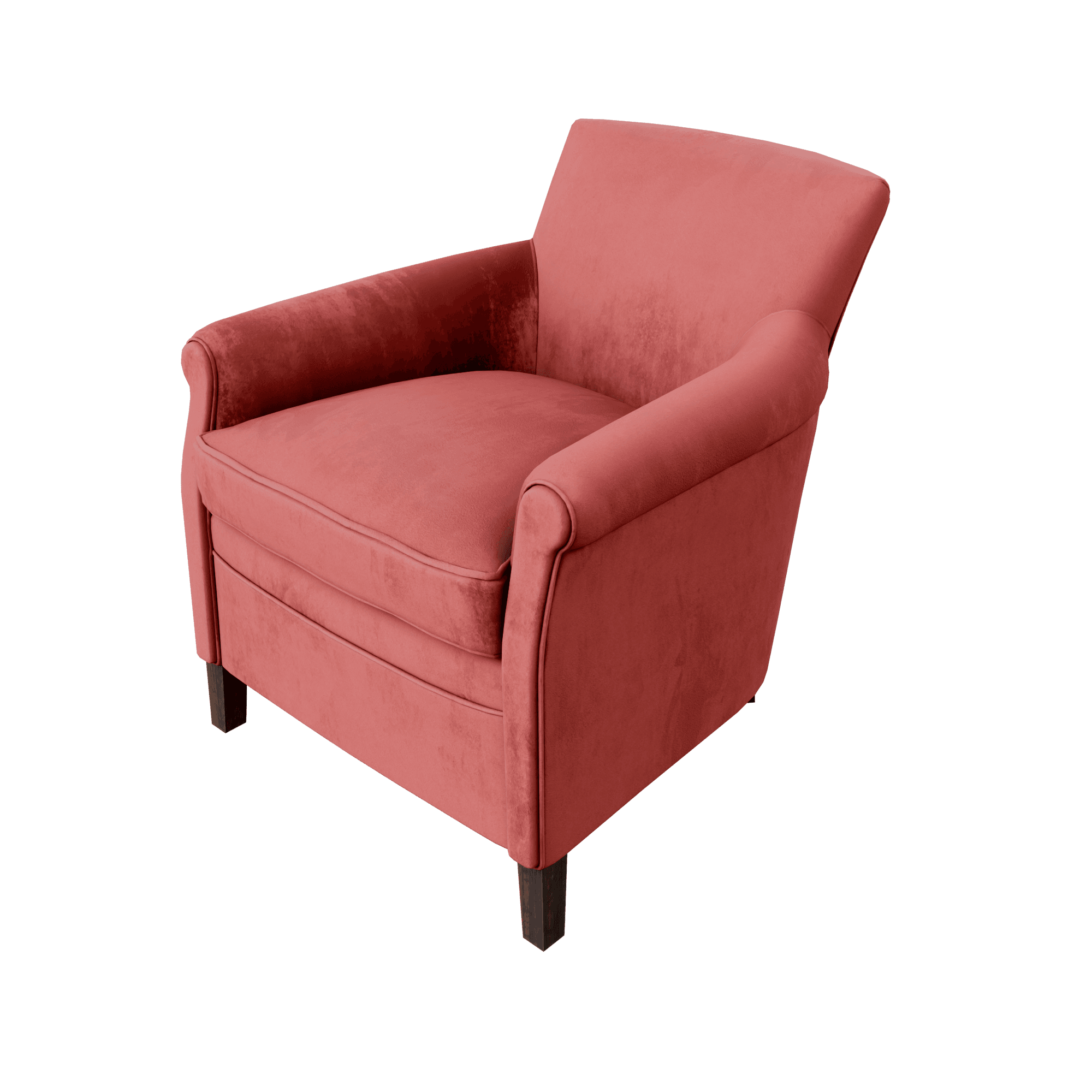 Suede Armchair
