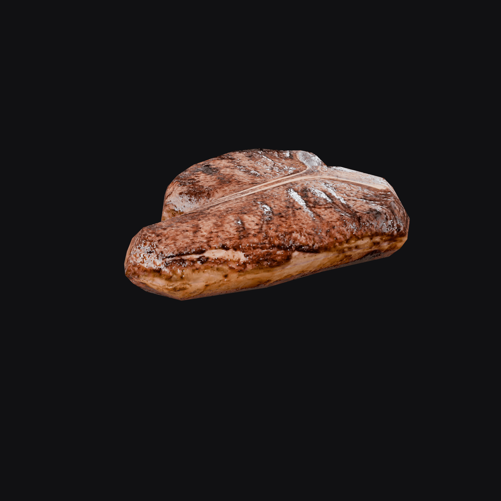 T Bone Steak, free Blender 3D model render
