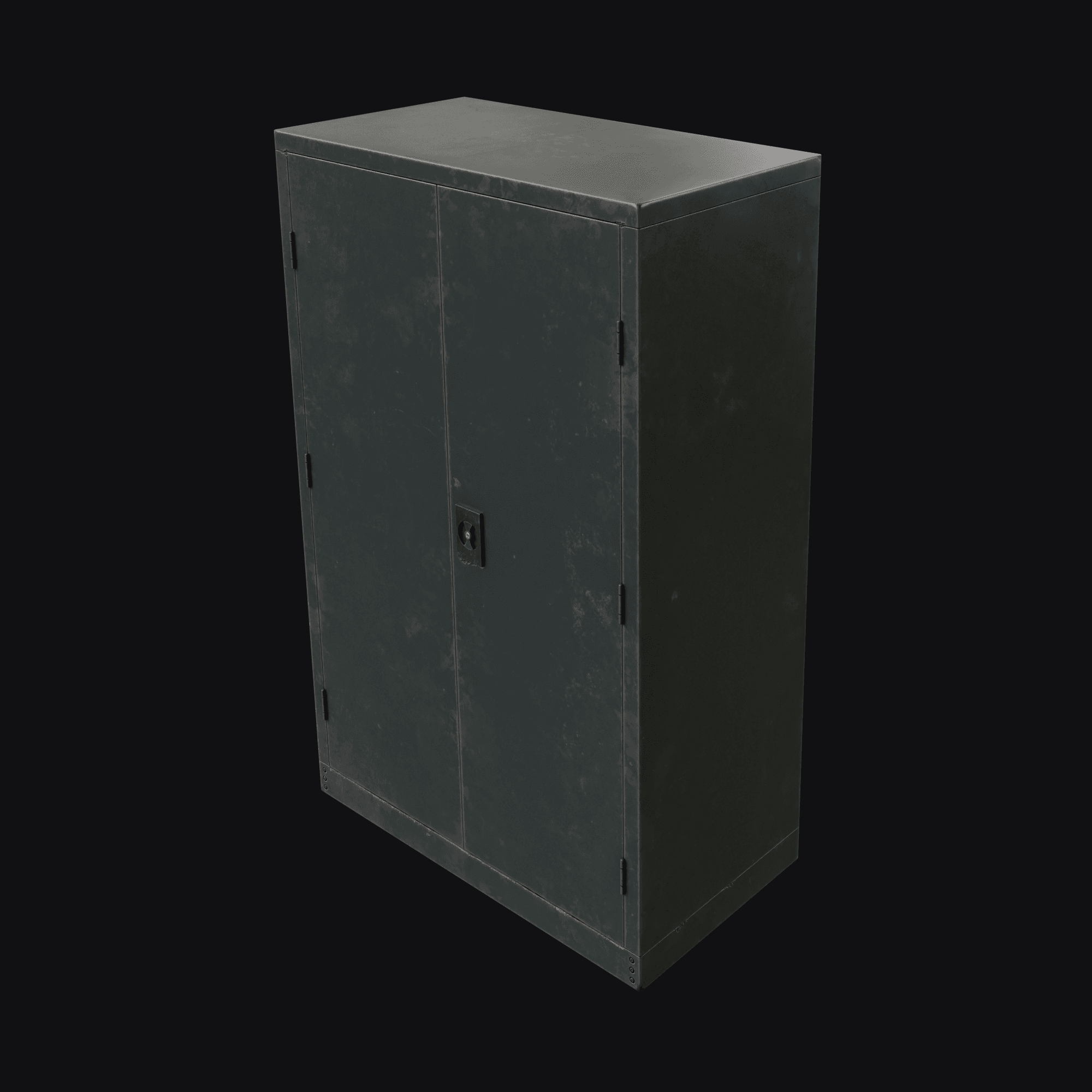 Tool Cabinet, free Blender 3D model render