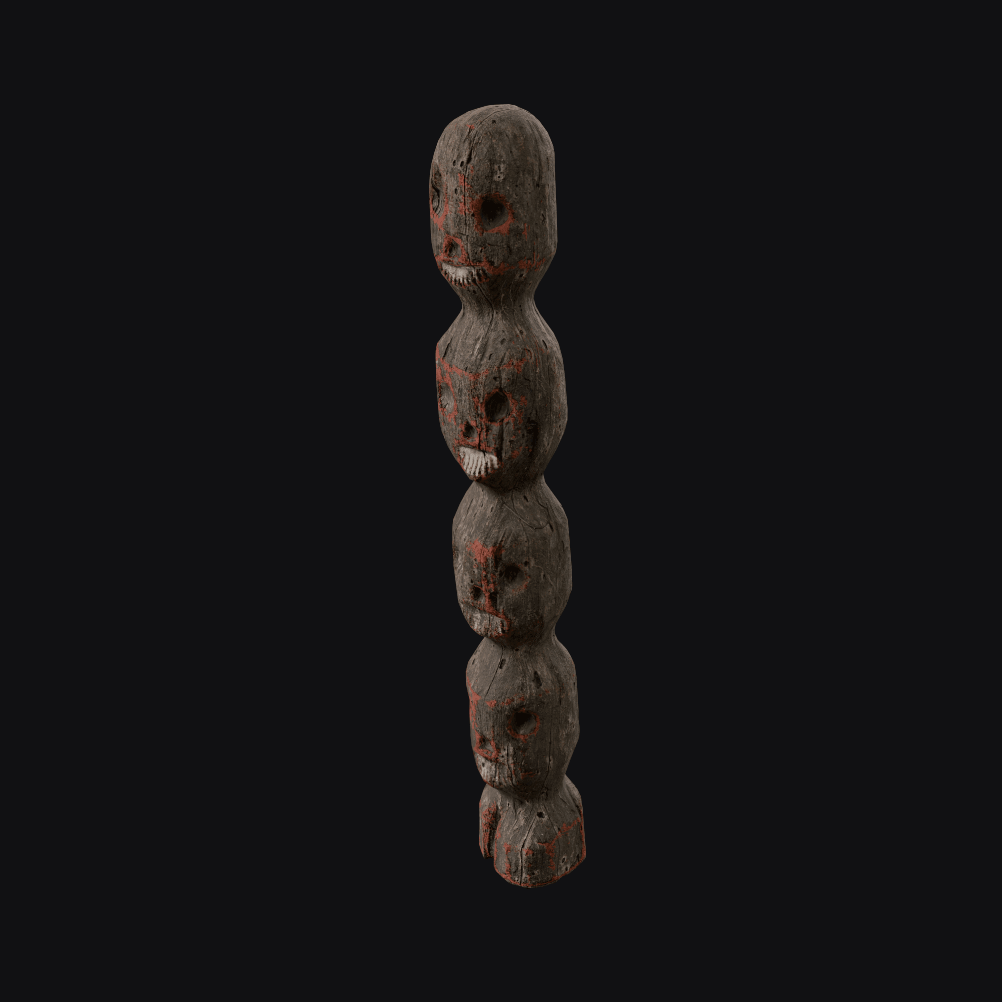 Totem A, free Blender 3D model render