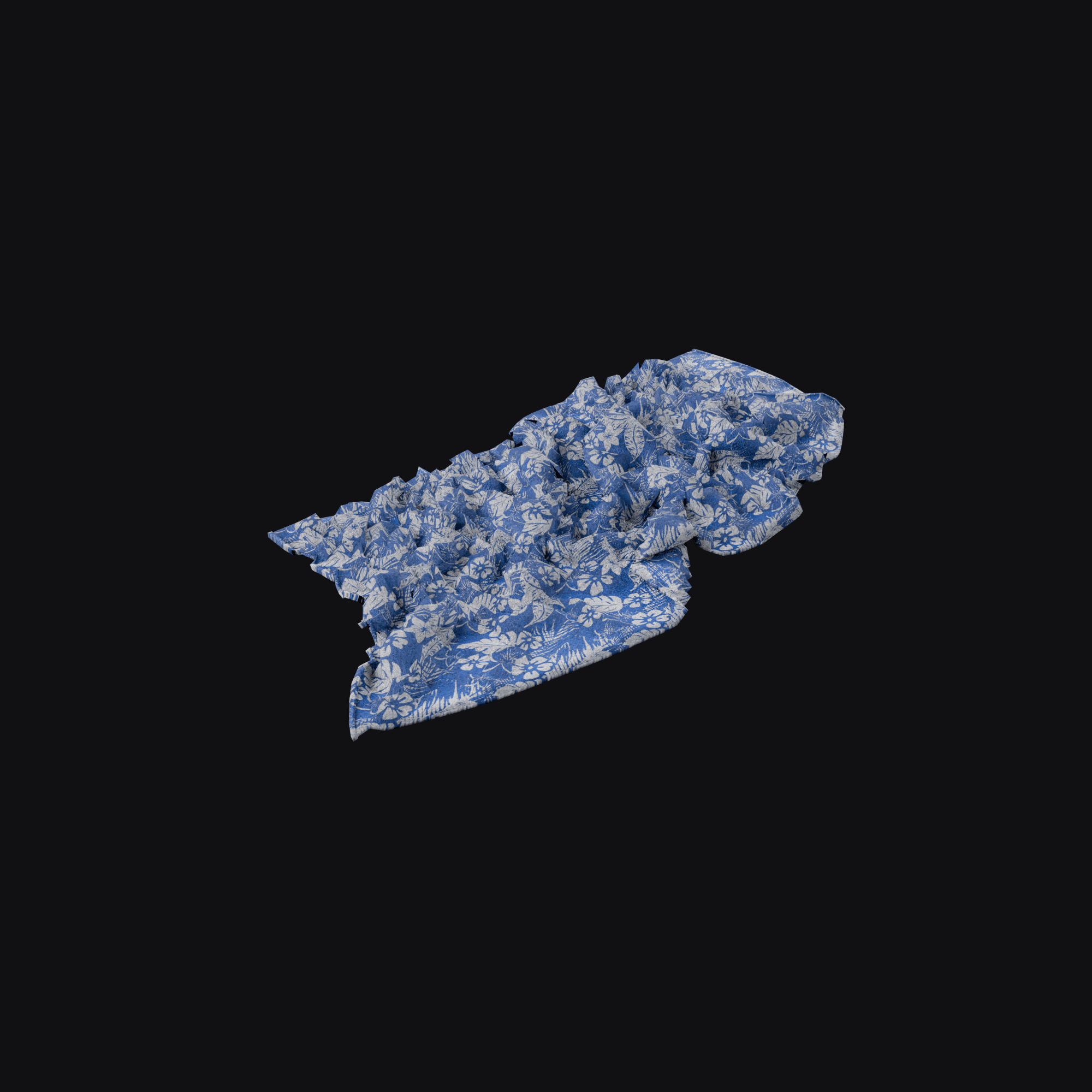 Towel C, free Blender 3D model render