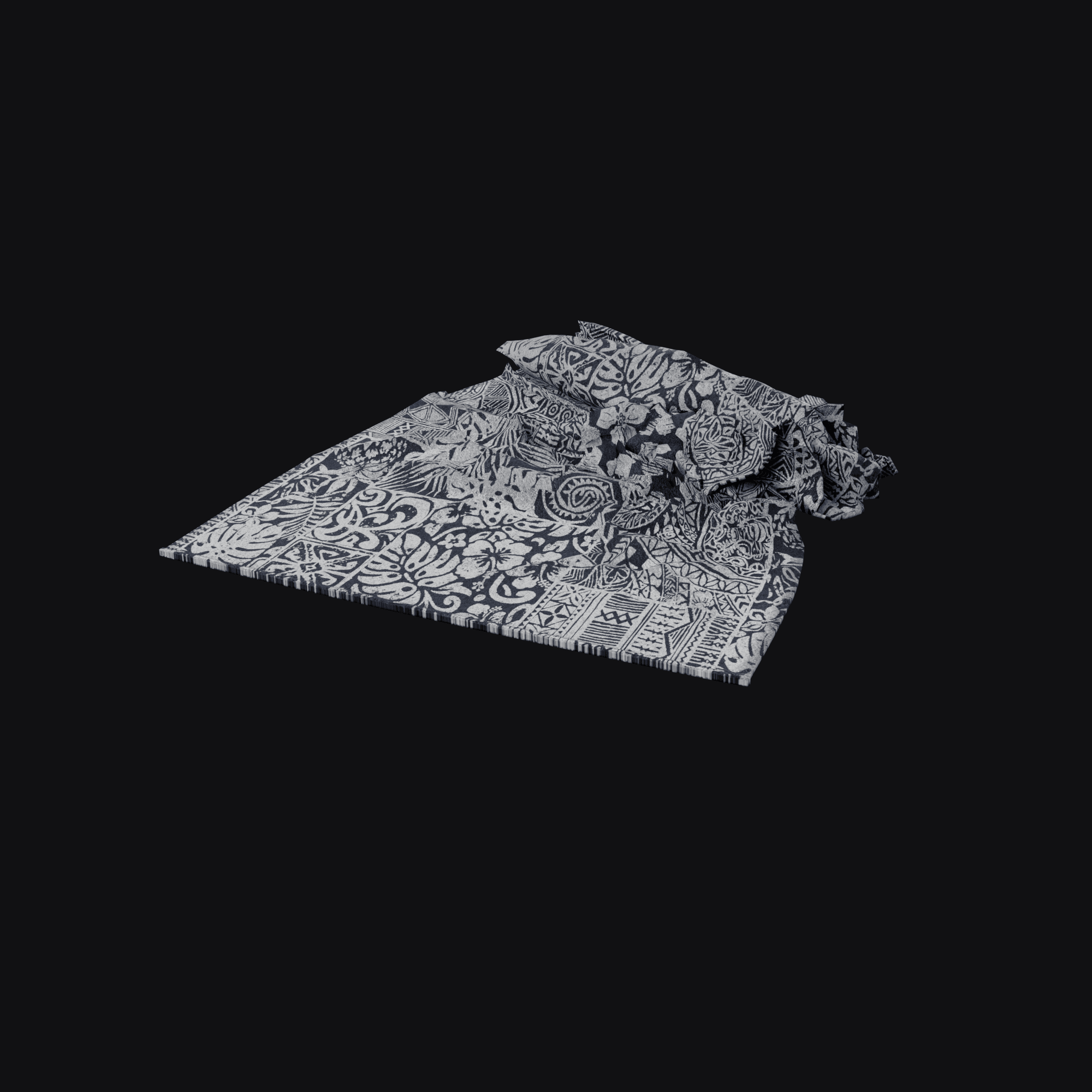 Towel E, free Blender 3D model render
