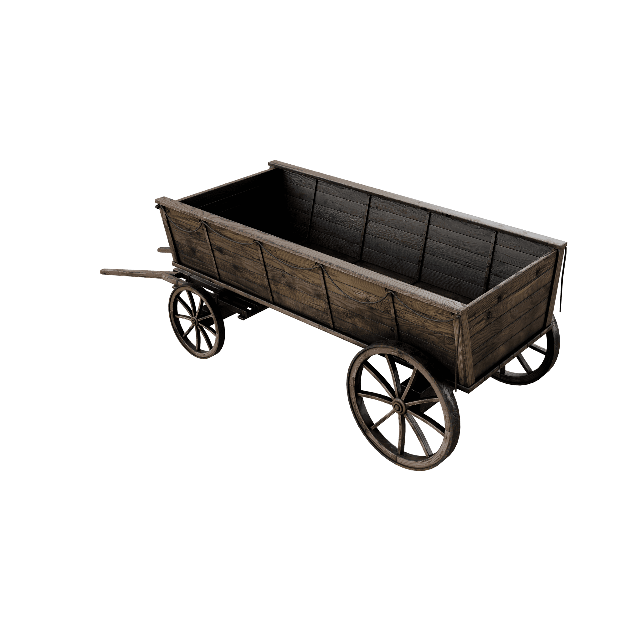 Wood Cart