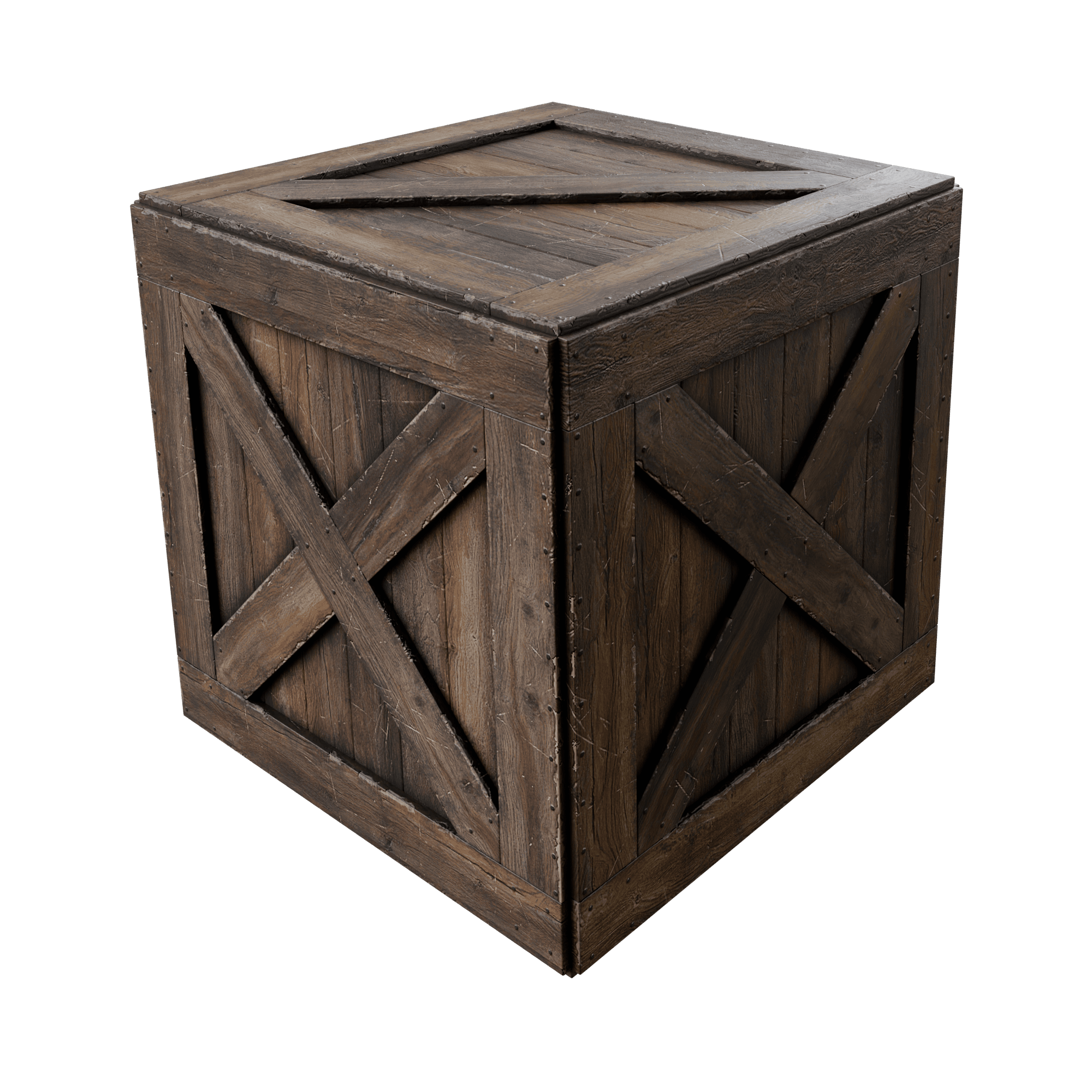 Wooden Crate B
