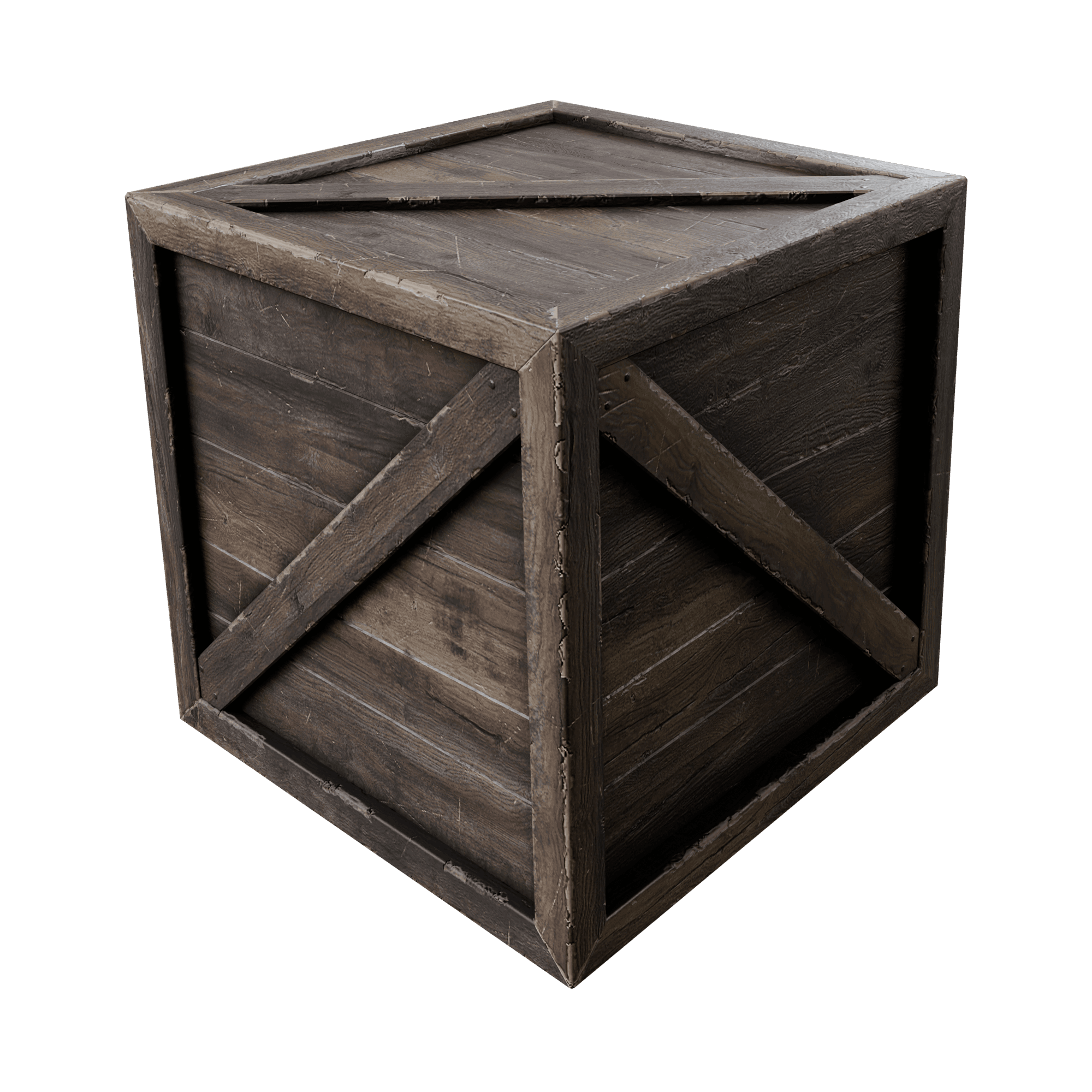 Wooden Crate C