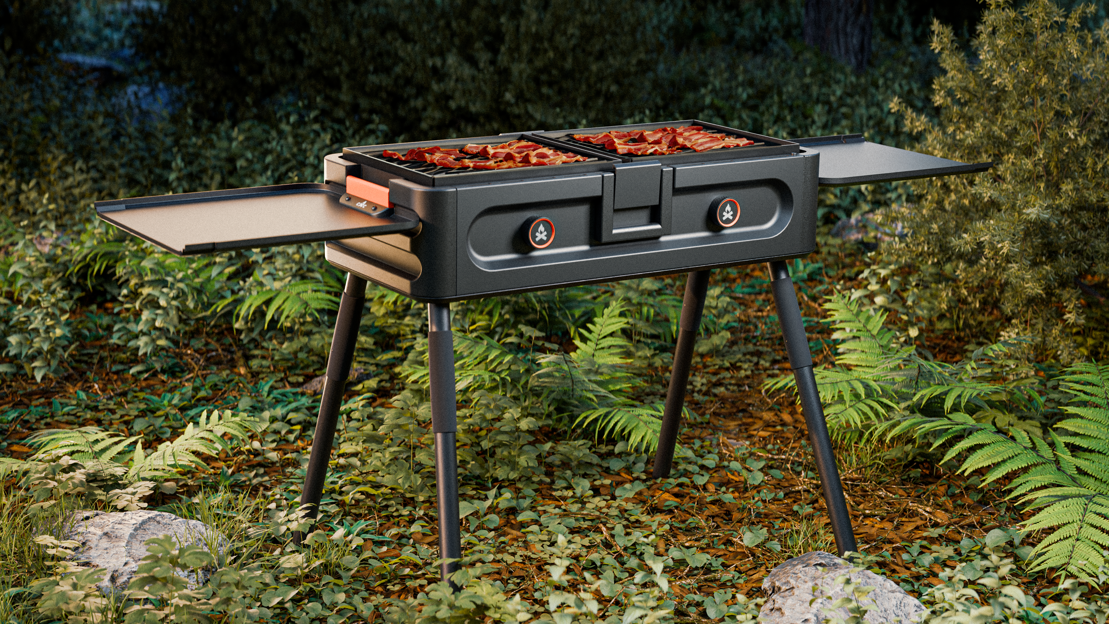 Product visualization render, detail