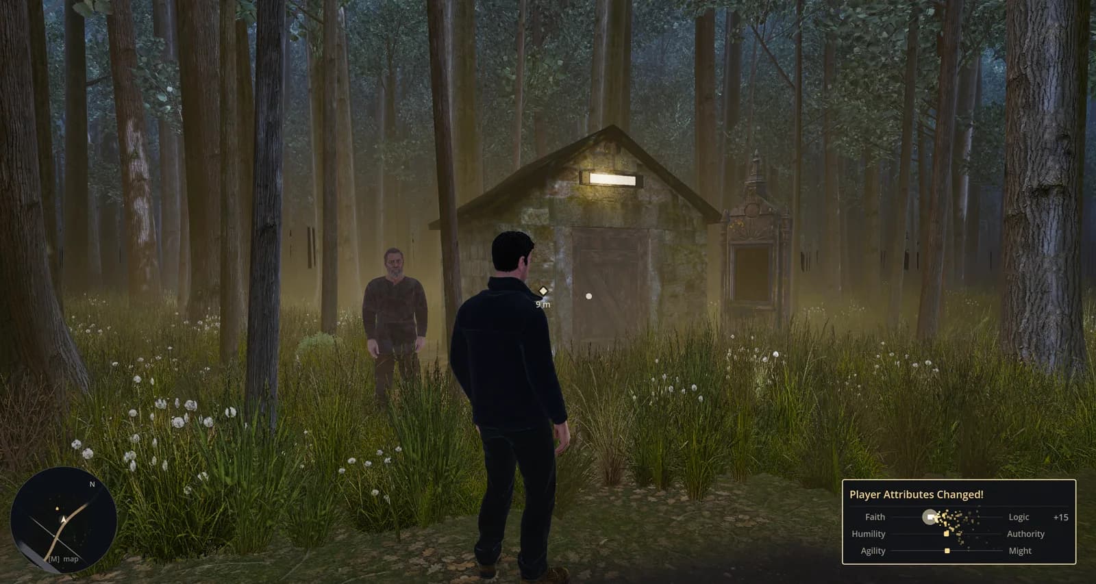 Player attributes shift after the exchange outside the shack
