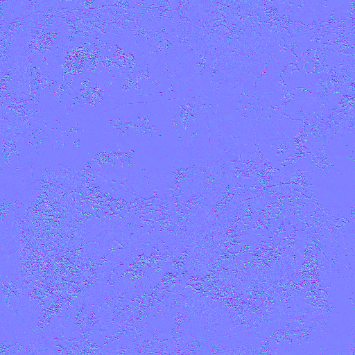 Black Painted Concrete Normal map
