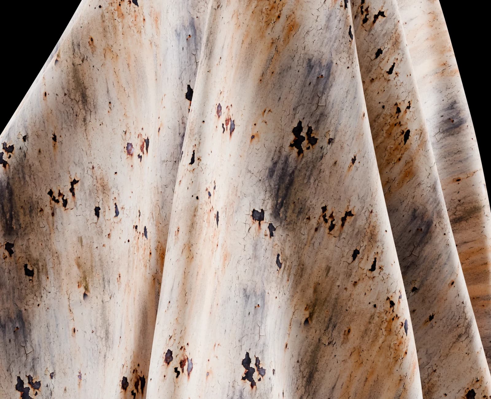 Aged cream-painted iron 02 render 5 of 5