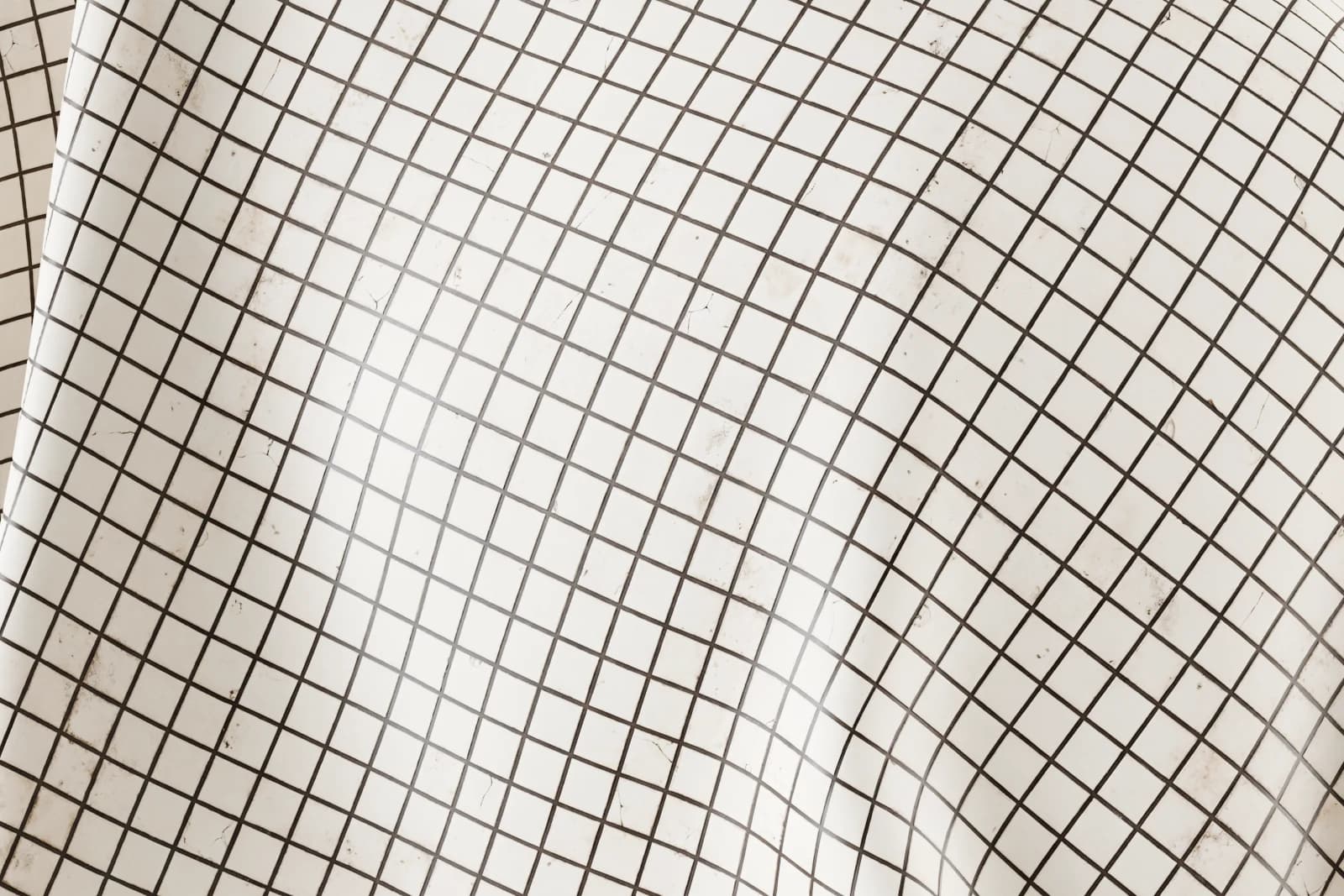 Aged ivory ceramic mosaic tiles 02 render 2 of 5