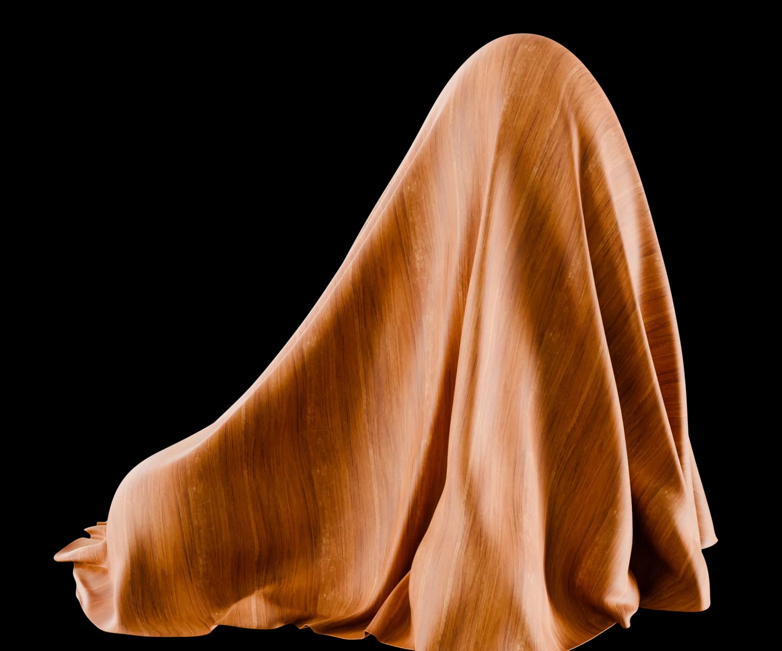 Amber brown varnished wood 01 render 4 of 5