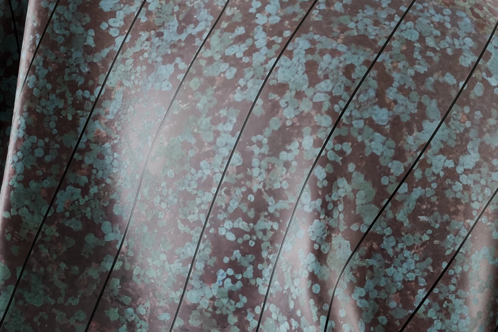 Blue green mottled ceramic wall panels 01 render 2 of 5
