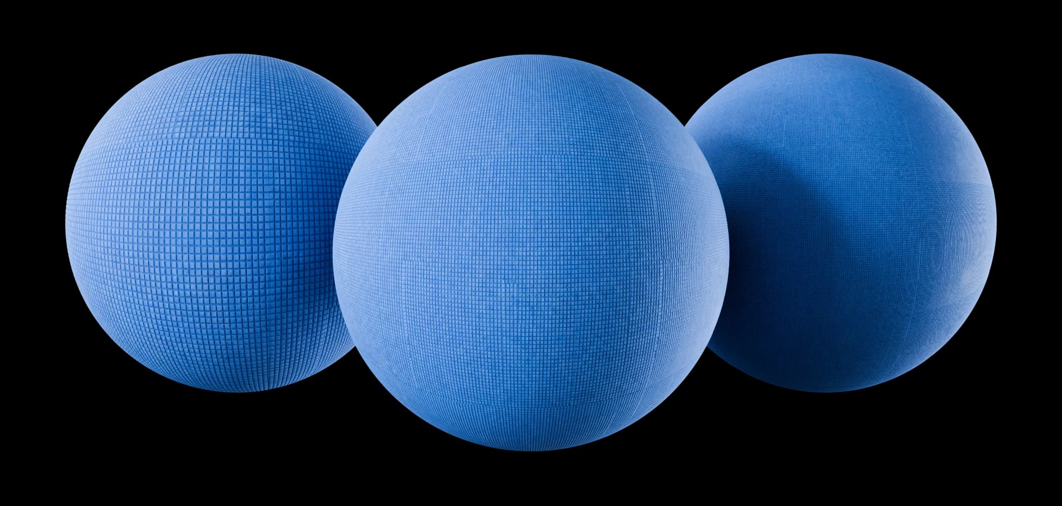 Blue microcell exercise mat rubber 02 render 1 of 5