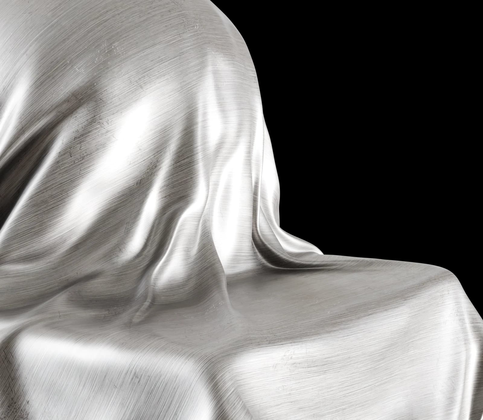 Brushed worn stainless steel 02 render 3 of 5
