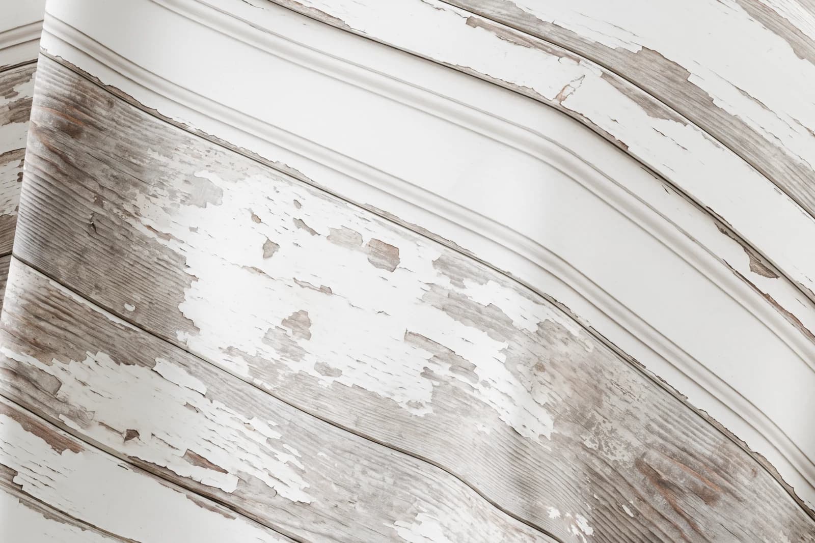 Chipped white-painted wood trim sheet 01 render 2 of 5
