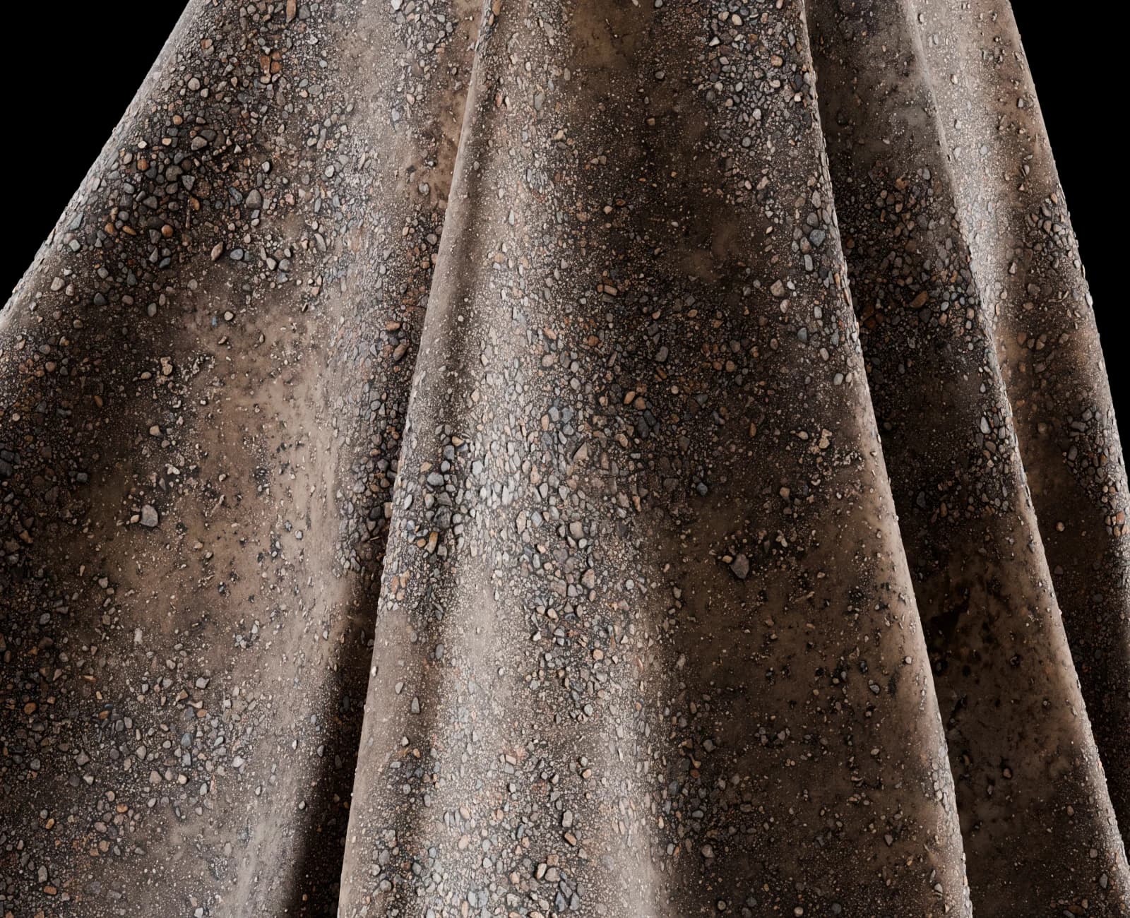 Dark compacted gravel 01 render 5 of 5