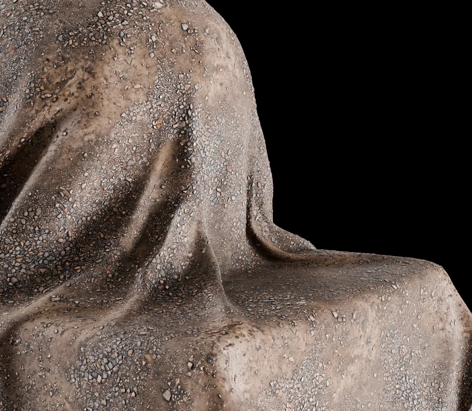 Dark compacted gravel 01 render 3 of 5