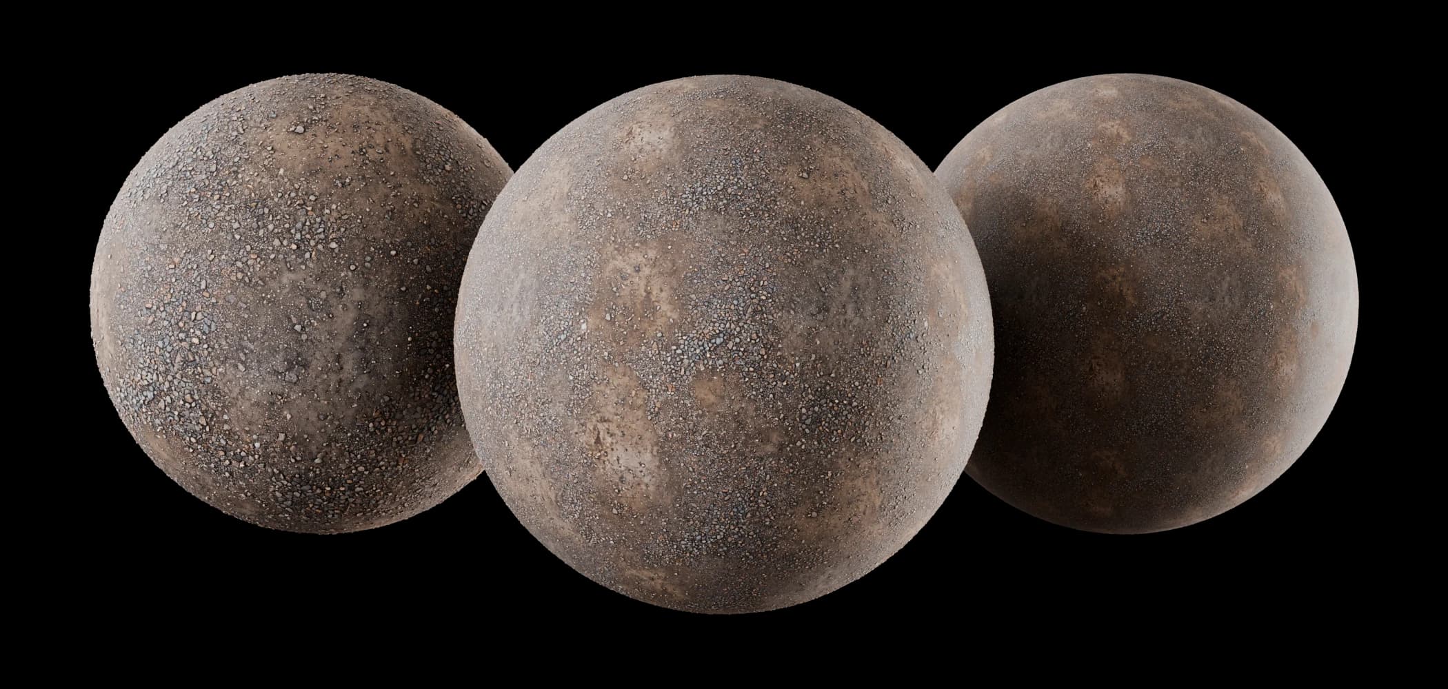 Dark compacted gravel 01 render 1 of 5