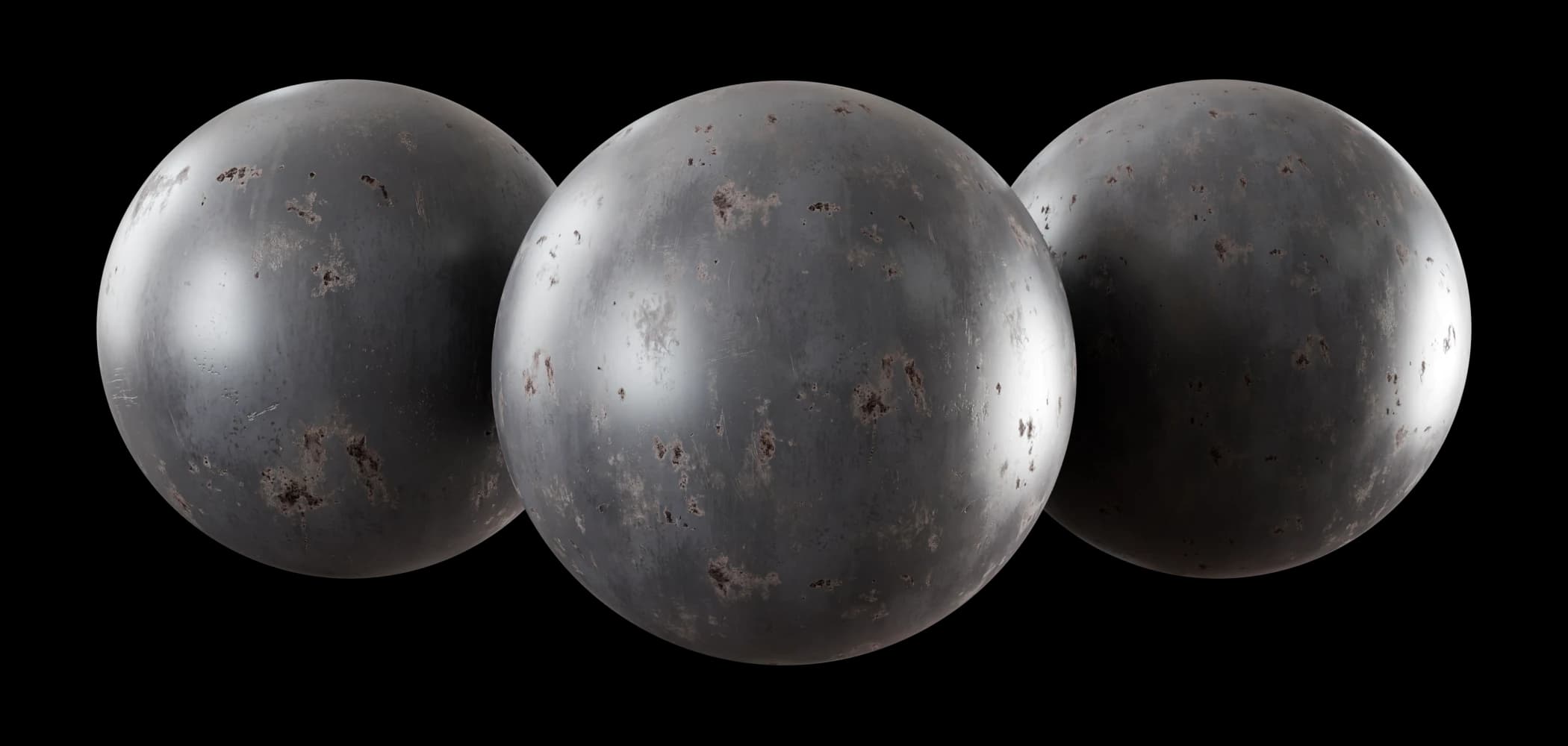 Dark weathered metal 01 render 1 of 5