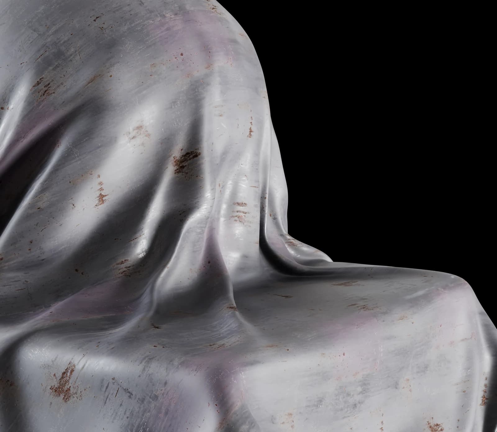 Dark weathered metal 02 render 3 of 5