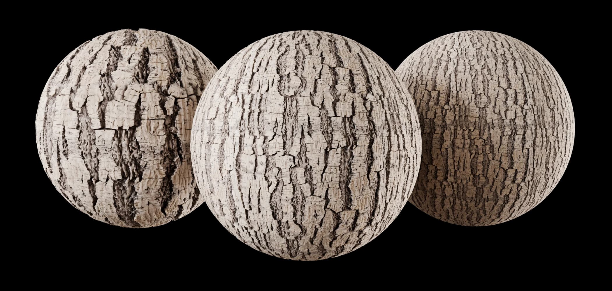 Deep fissured bark 02 render 1 of 5