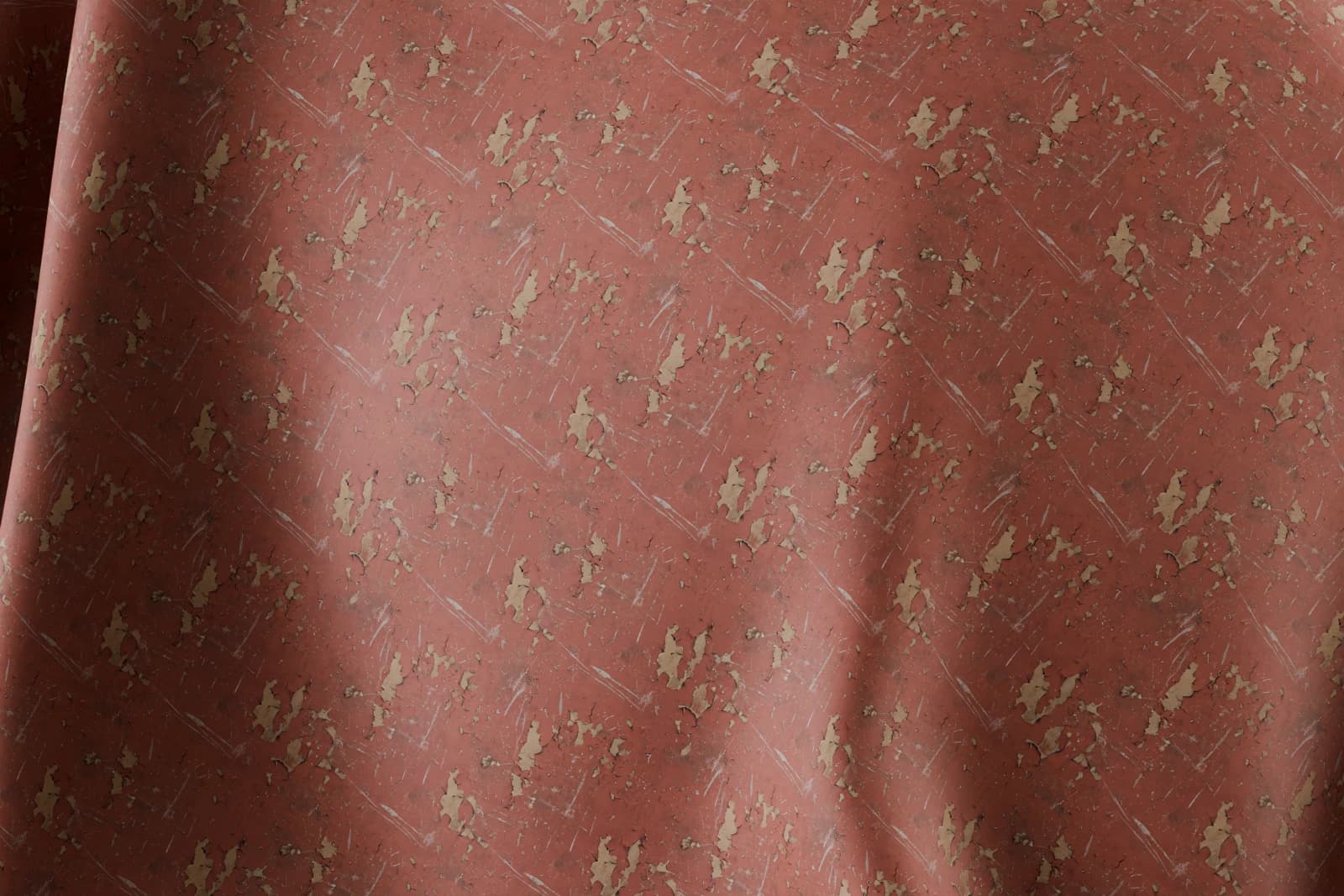 Faded dark-red door paint 02 render 2 of 5