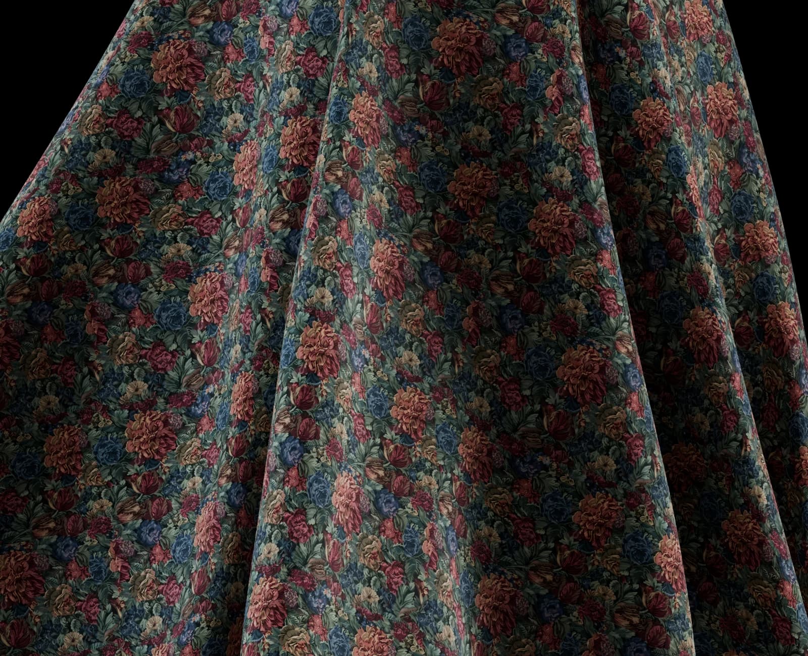 Floral Tapestry Upholstery render 5 of 5