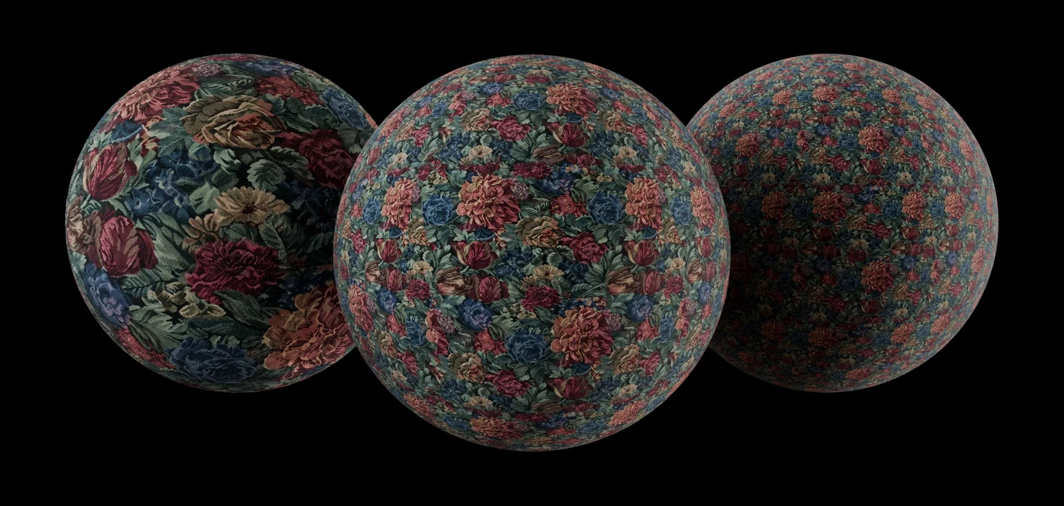 Floral Tapestry Upholstery render 1 of 5