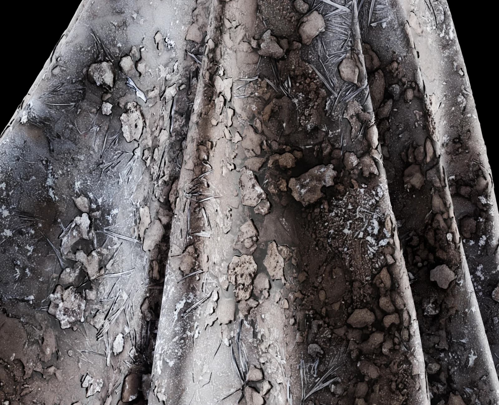 Frozen muddy ground 01 render 5 of 5