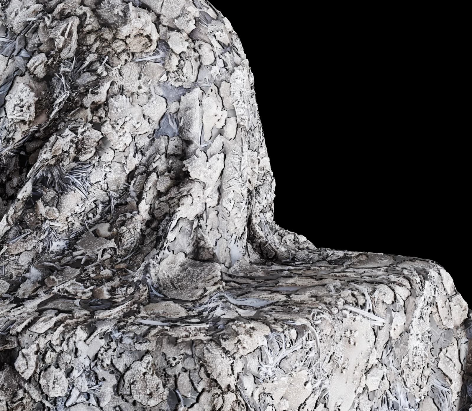 Frozen muddy ground 02 render 3 of 5