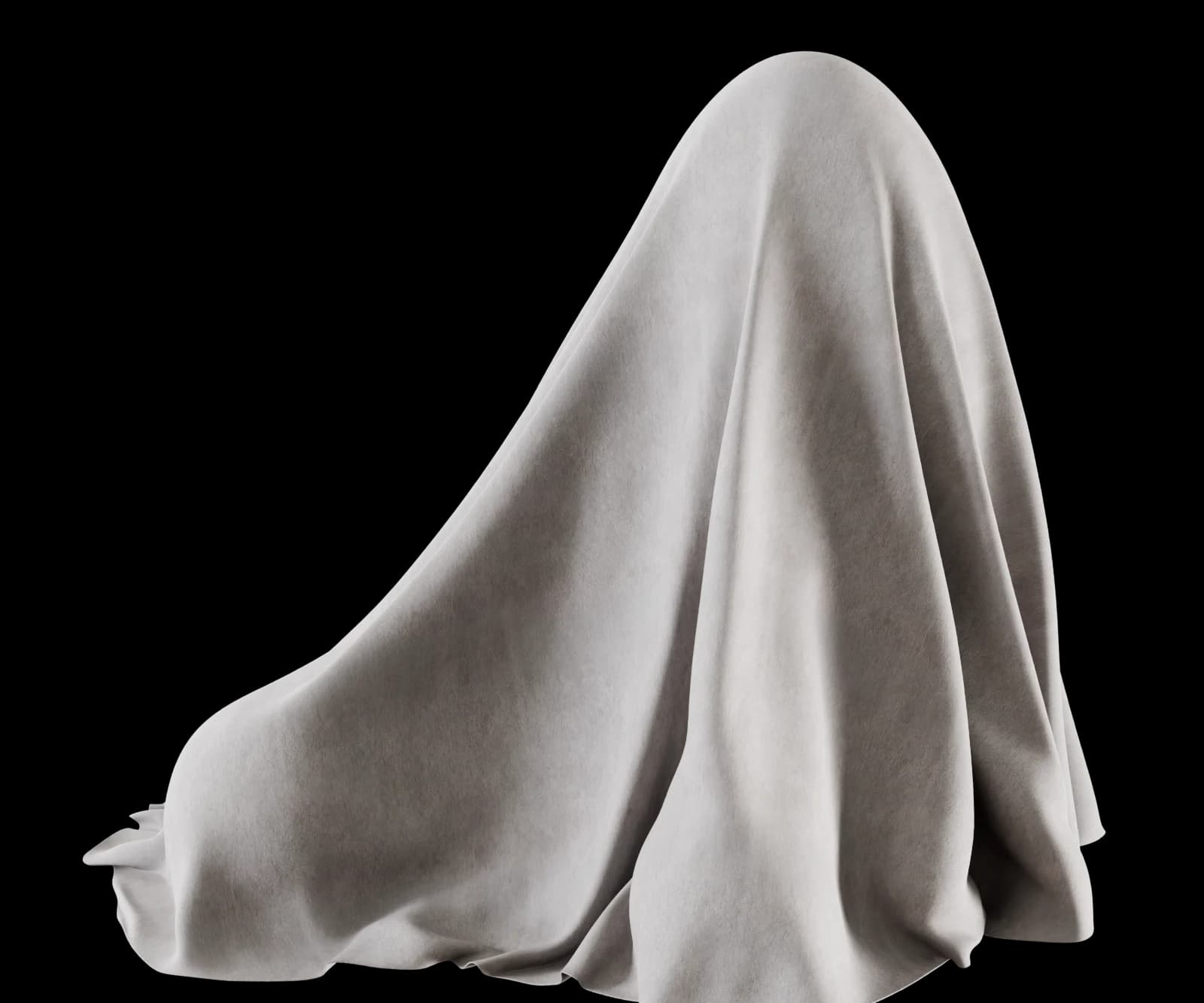 Grey low-pile carpet 01 render 4 of 5