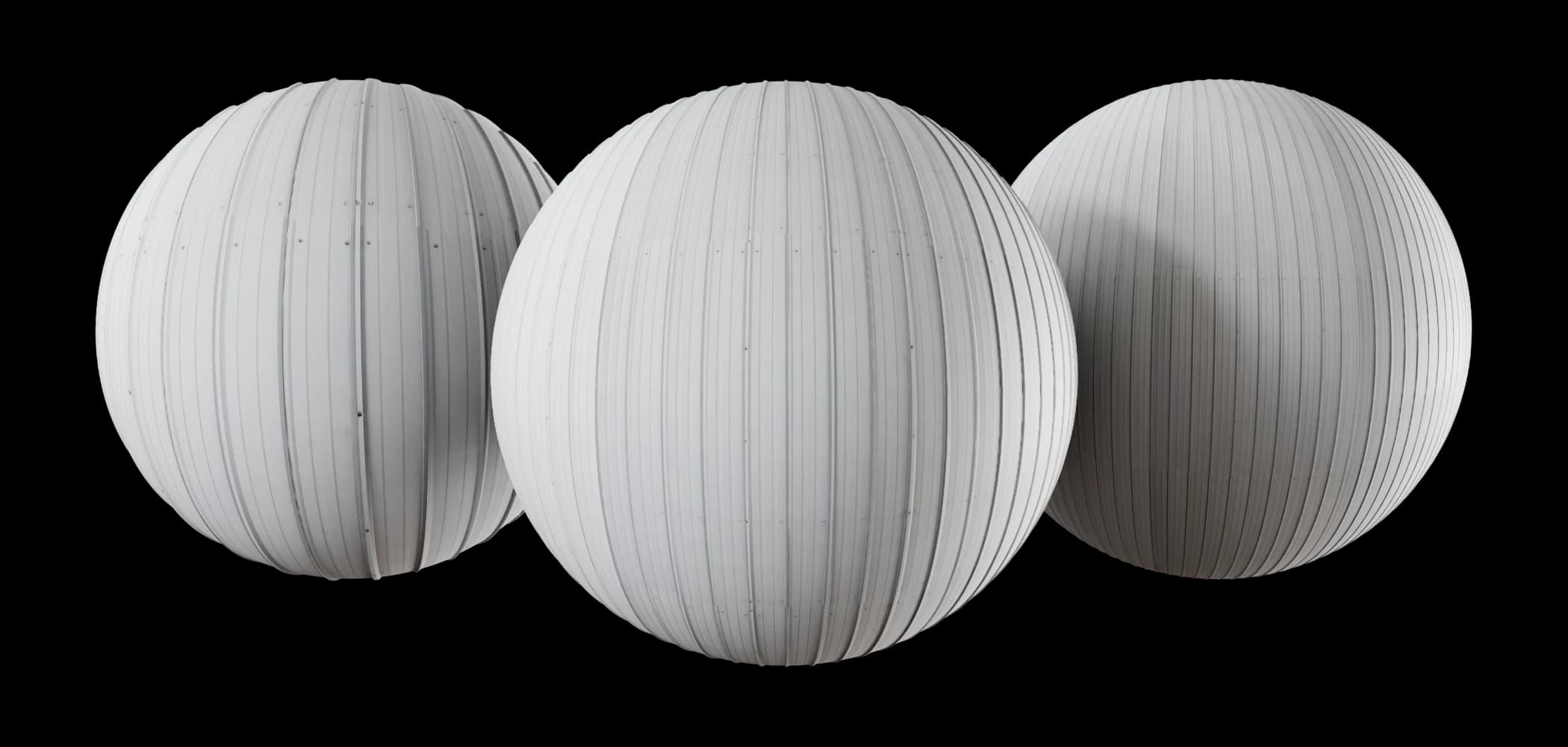 Grey ribbed metal siding 01 render 1 of 5