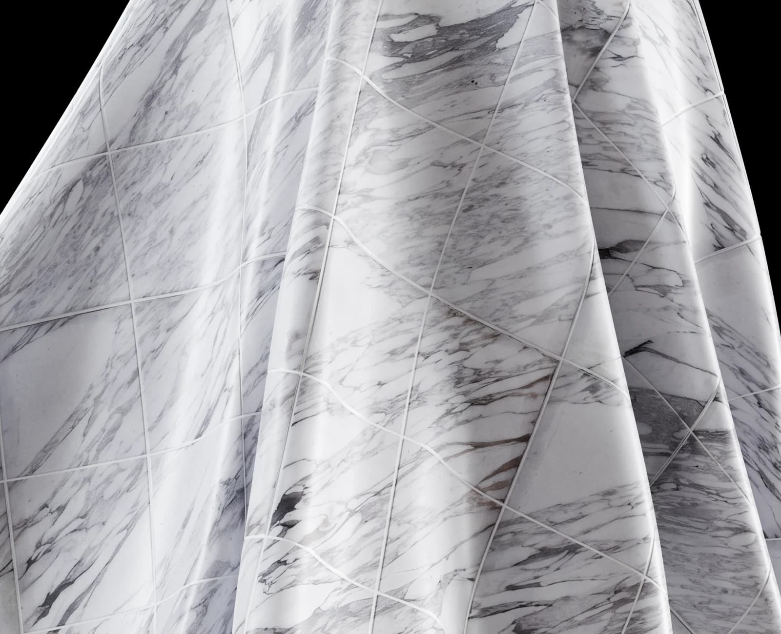 Grey veined marble tiles 01 render 5 of 5